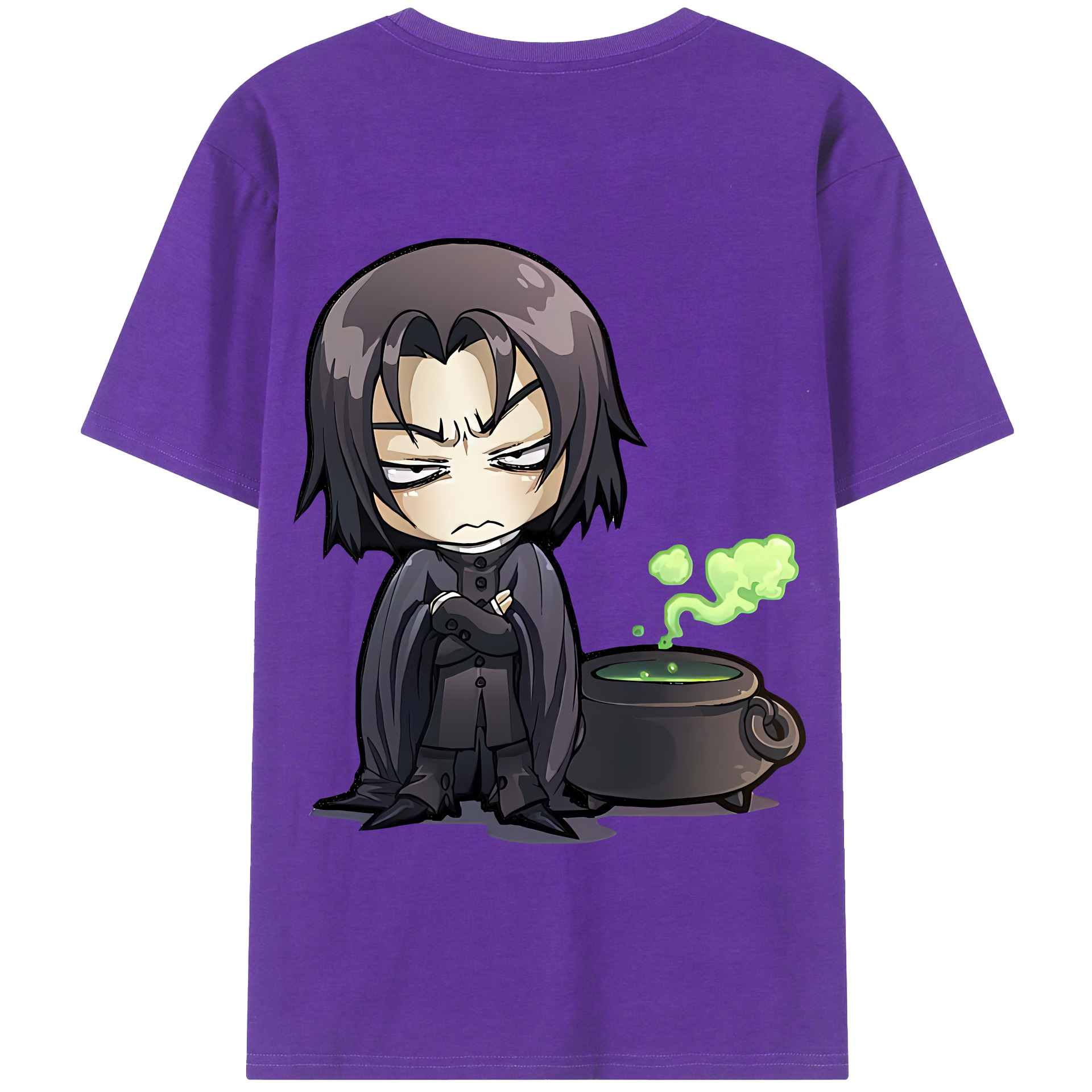 （画像用） Harry Potter ハリー・ポッターシリーズ 綿100％半袖Tシャツ（背面プリント）