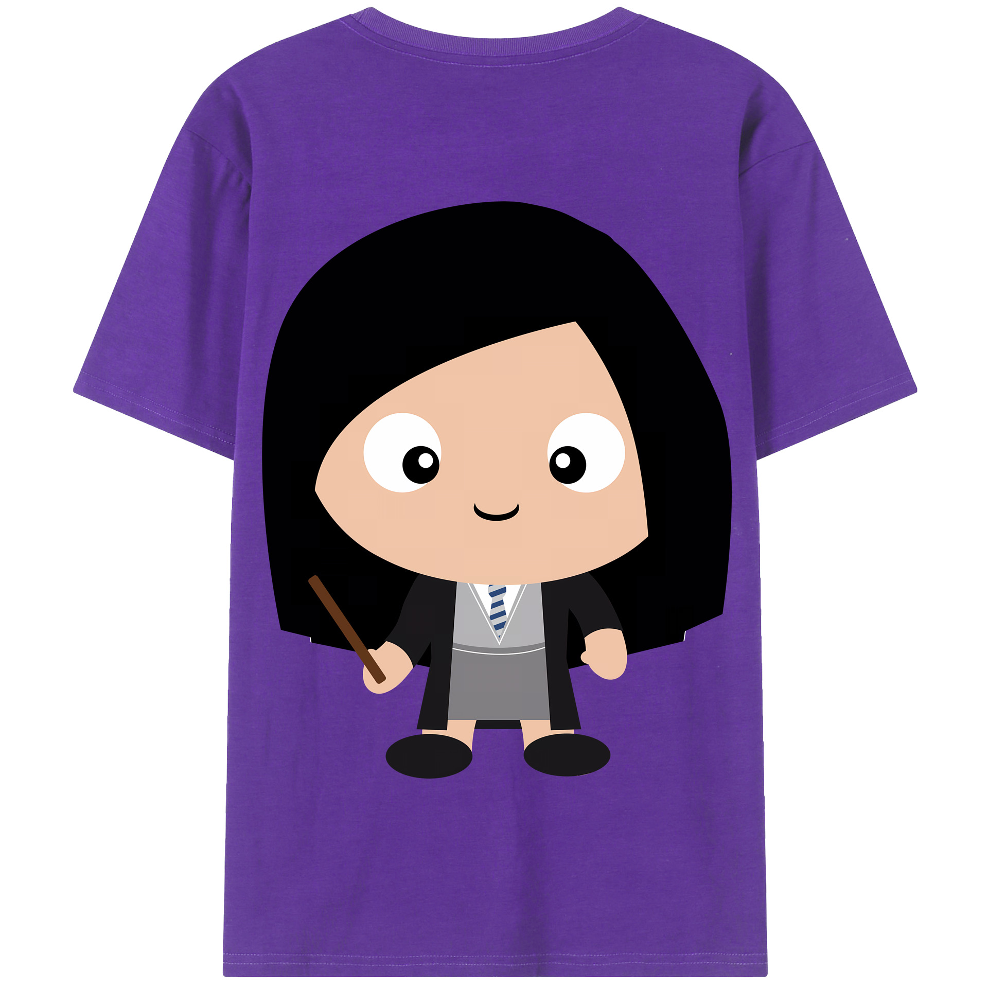 （画像用） Harry Potter ハリー・ポッターシリーズ 綿100％半袖Tシャツ（背面プリント）