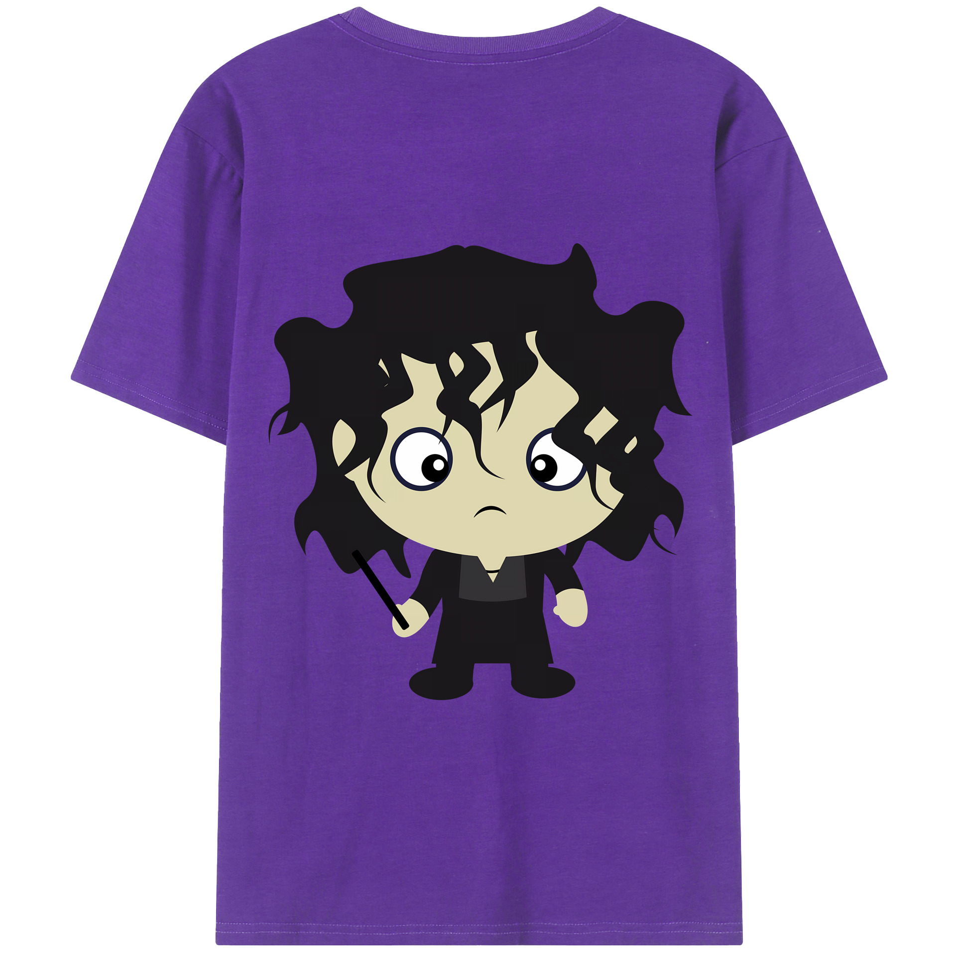 （画像用） Harry Potter ハリー・ポッターシリーズ 綿100％半袖Tシャツ（背面プリント）