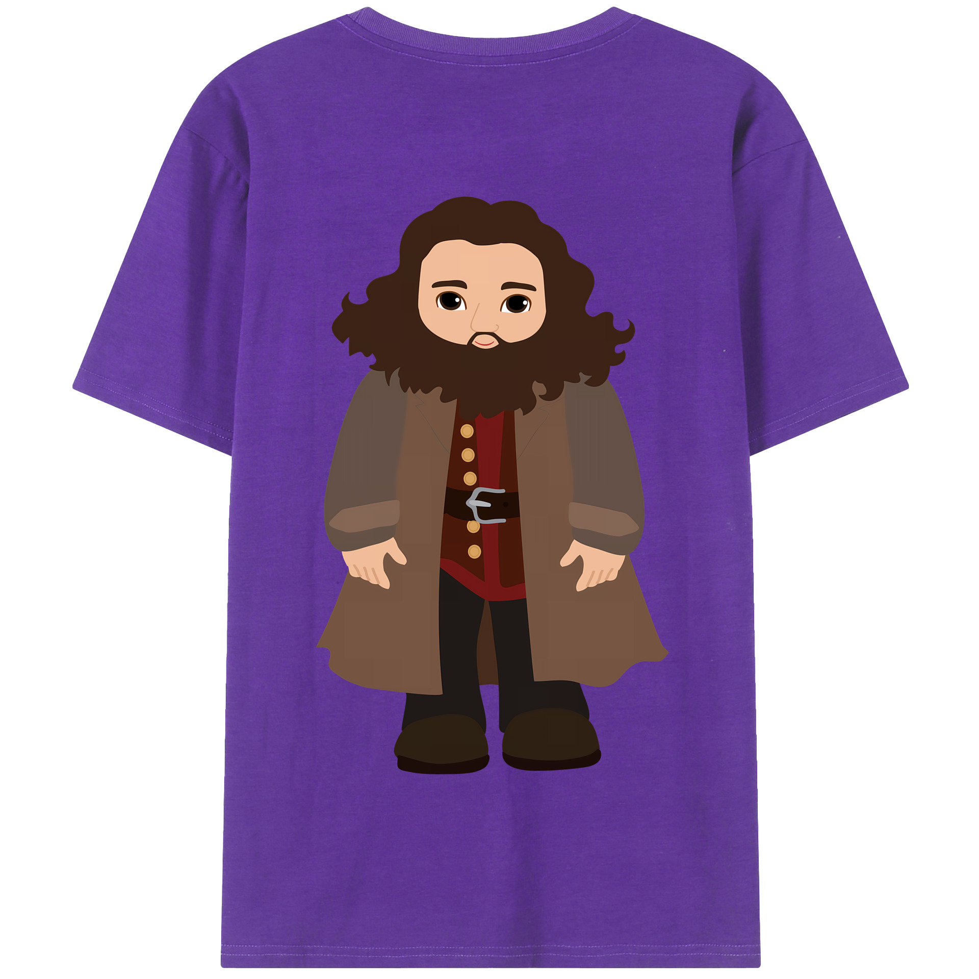 （画像用） Harry Potter ハリー・ポッターシリーズ 綿100％半袖Tシャツ（背面プリント）