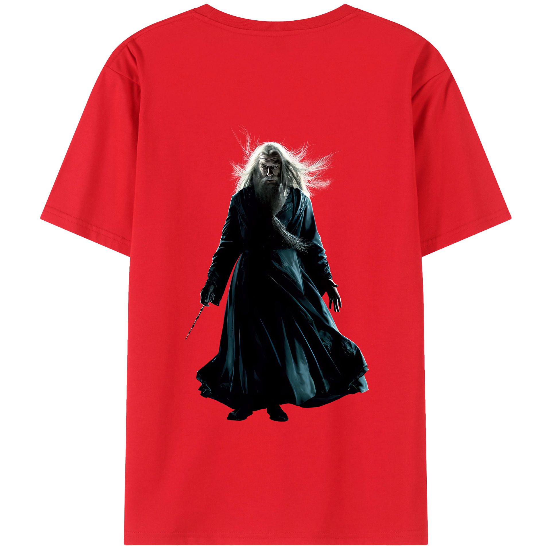 （画像用） Harry Potter ハリー・ポッターシリーズ 綿100％半袖Tシャツ（背面プリント）