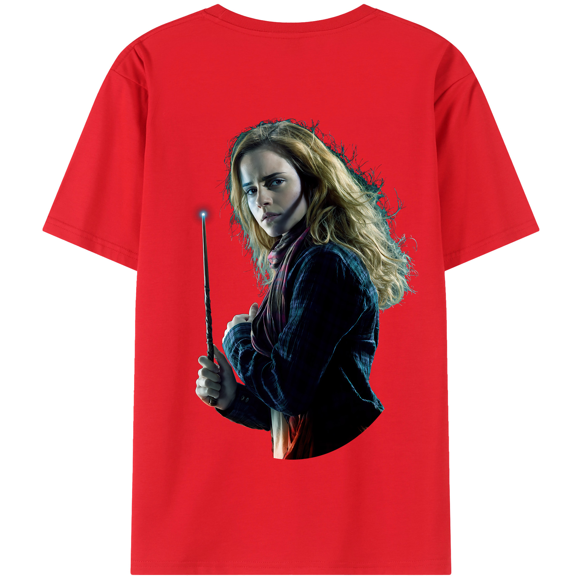 （画像用） Harry Potter ハリー・ポッターシリーズ 綿100％半袖Tシャツ（背面プリント）