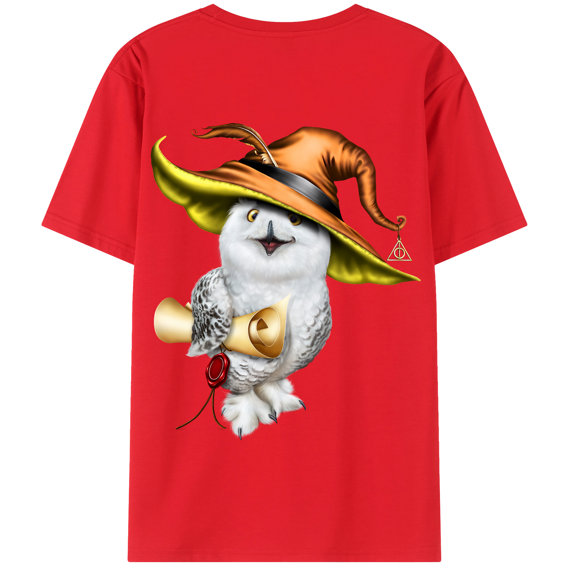 （画像用） Harry Potter ハリー・ポッターシリーズ 綿100％半袖Tシャツ（背面プリント）