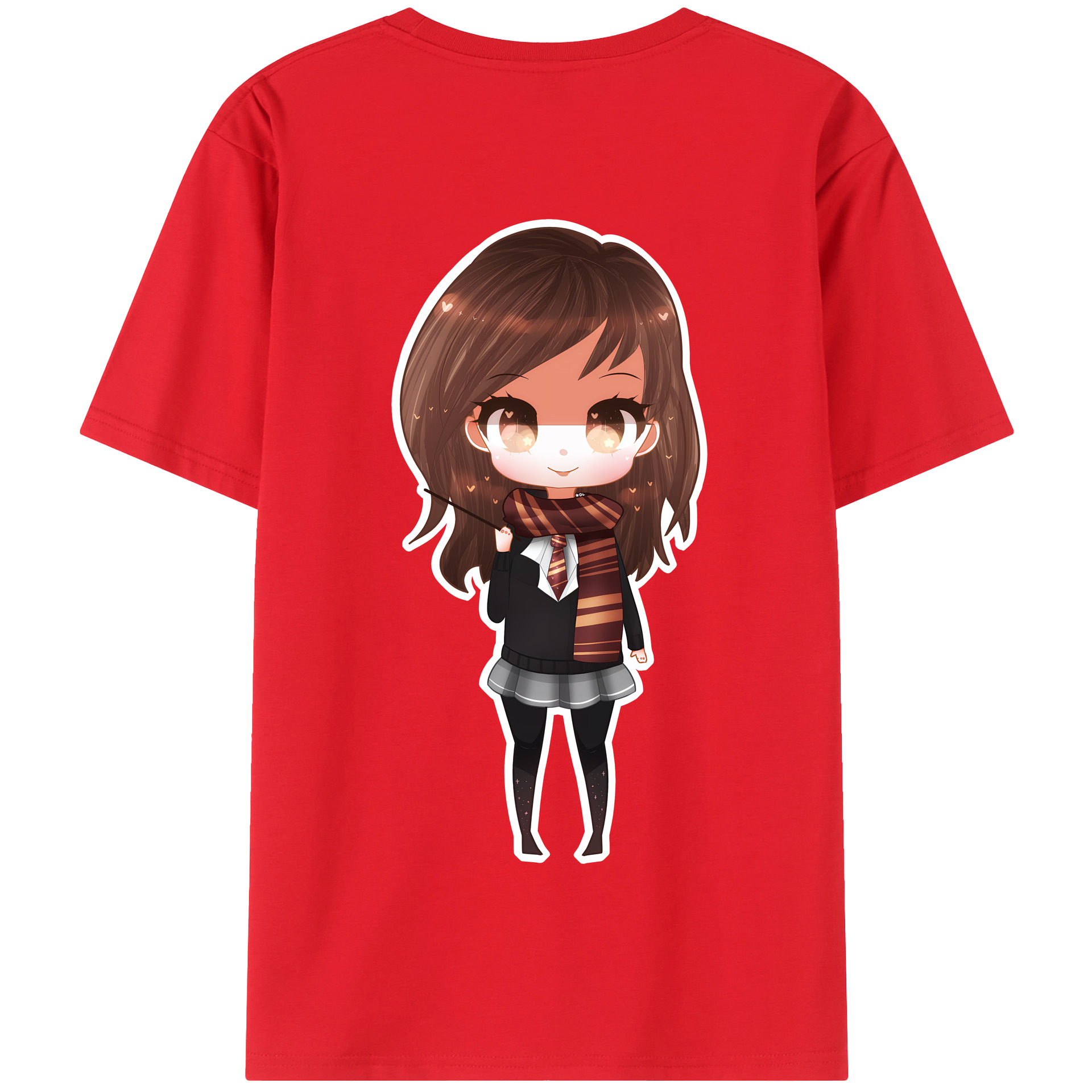 （画像用） Harry Potter ハリー・ポッターシリーズ 綿100％半袖Tシャツ（背面プリント）