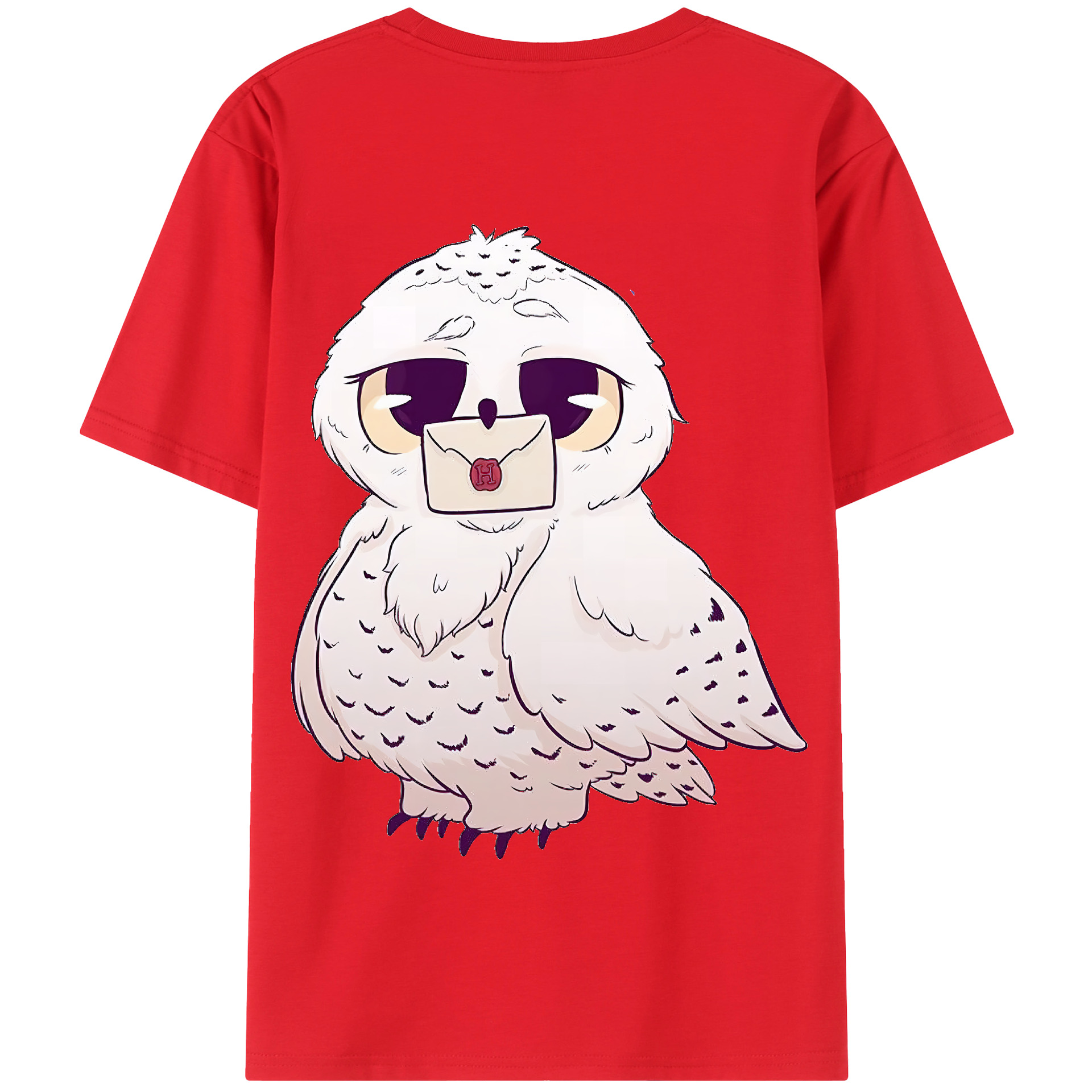 （画像用） Harry Potter ハリー・ポッターシリーズ 綿100％半袖Tシャツ（背面プリント）