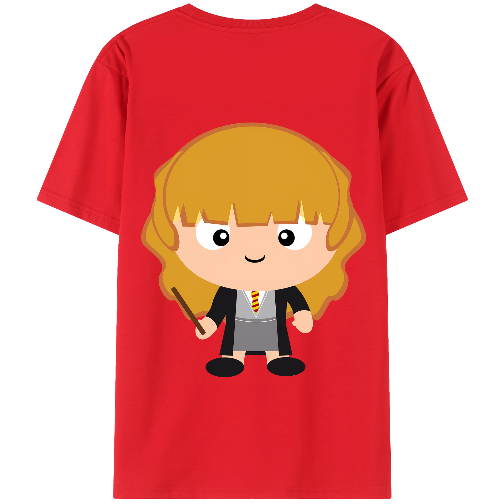 （画像用） Harry Potter ハリー・ポッターシリーズ 綿100％半袖Tシャツ（背面プリント）