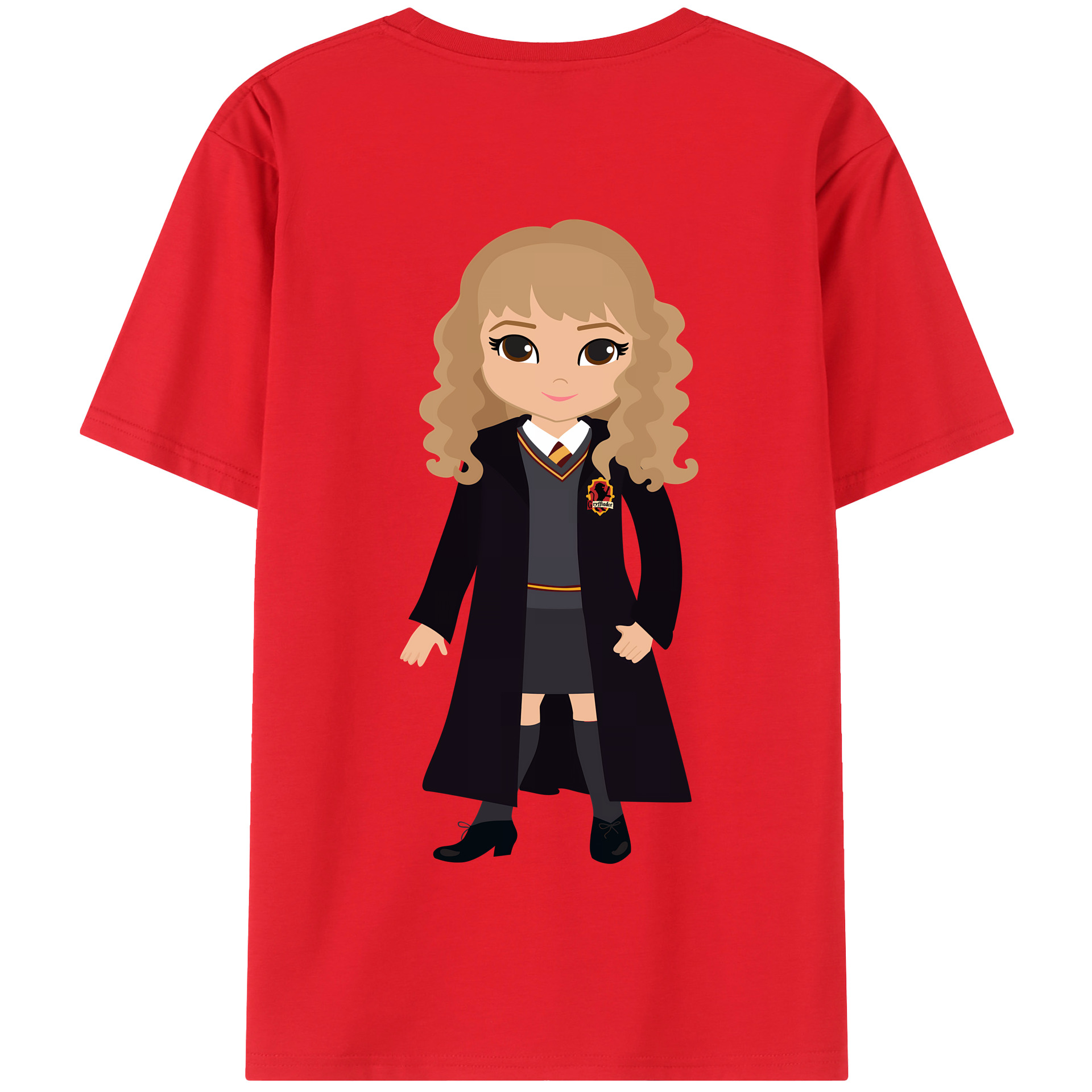 （画像用） Harry Potter ハリー・ポッターシリーズ 綿100％半袖Tシャツ（背面プリント）