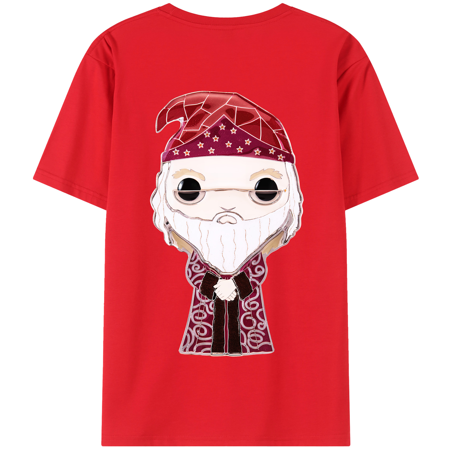 （画像用） Harry Potter ハリー・ポッターシリーズ 綿100％半袖Tシャツ（背面プリント）