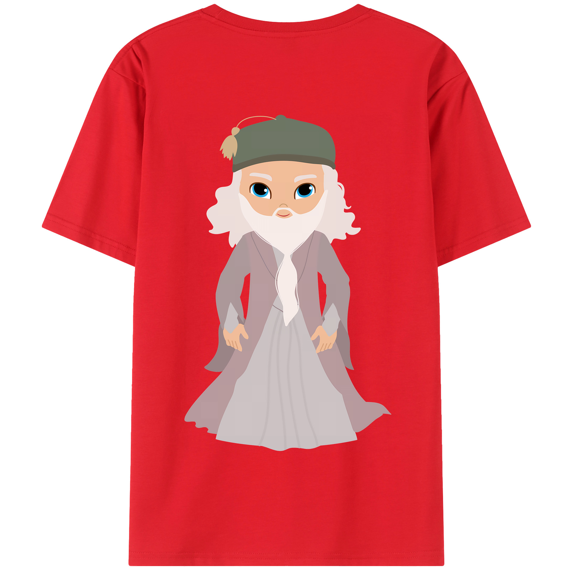 （画像用） Harry Potter ハリー・ポッターシリーズ 綿100％半袖Tシャツ（背面プリント）