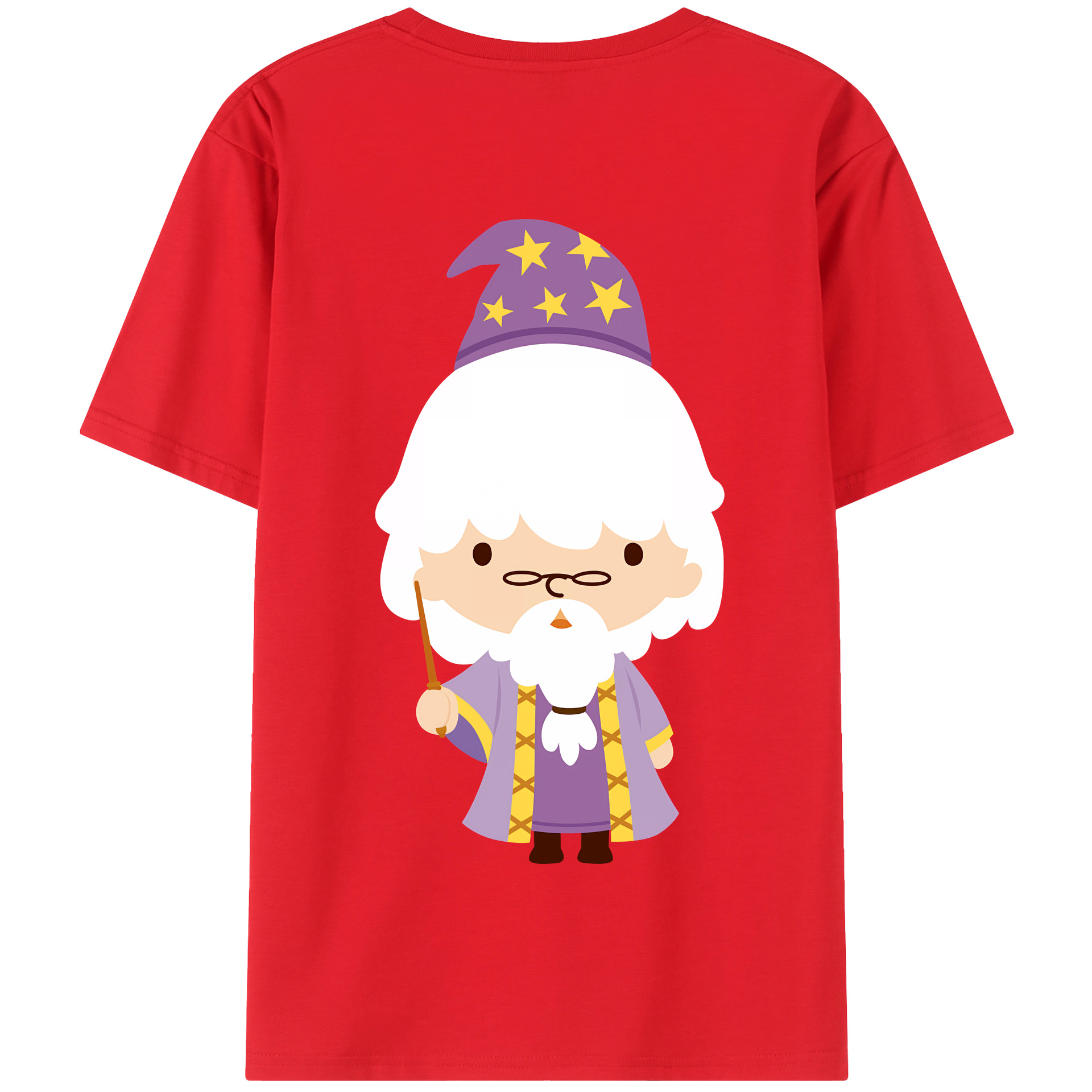 （画像用） Harry Potter ハリー・ポッターシリーズ 綿100％半袖Tシャツ（背面プリント）