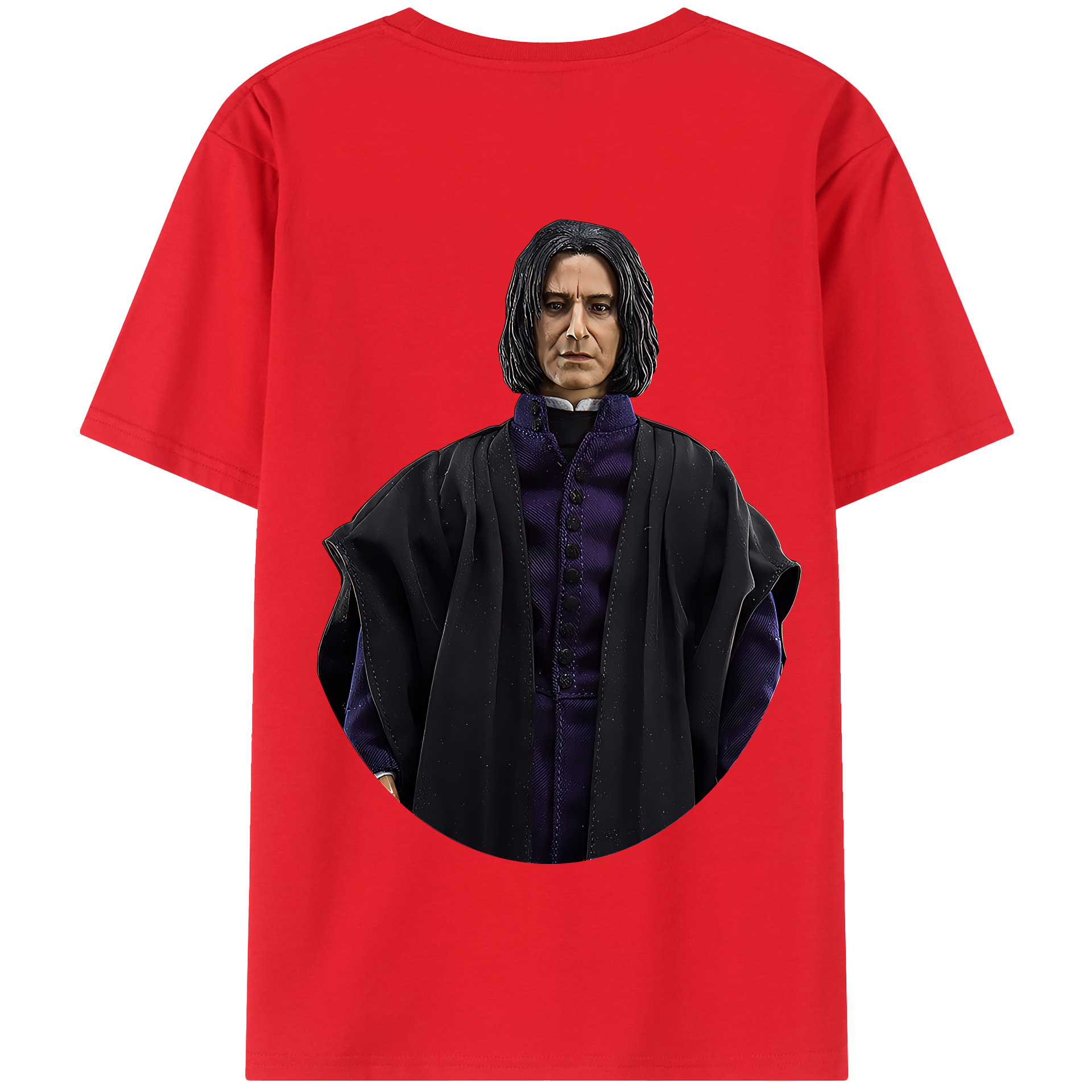 （画像用） Harry Potter ハリー・ポッターシリーズ 綿100％半袖Tシャツ（背面プリント）