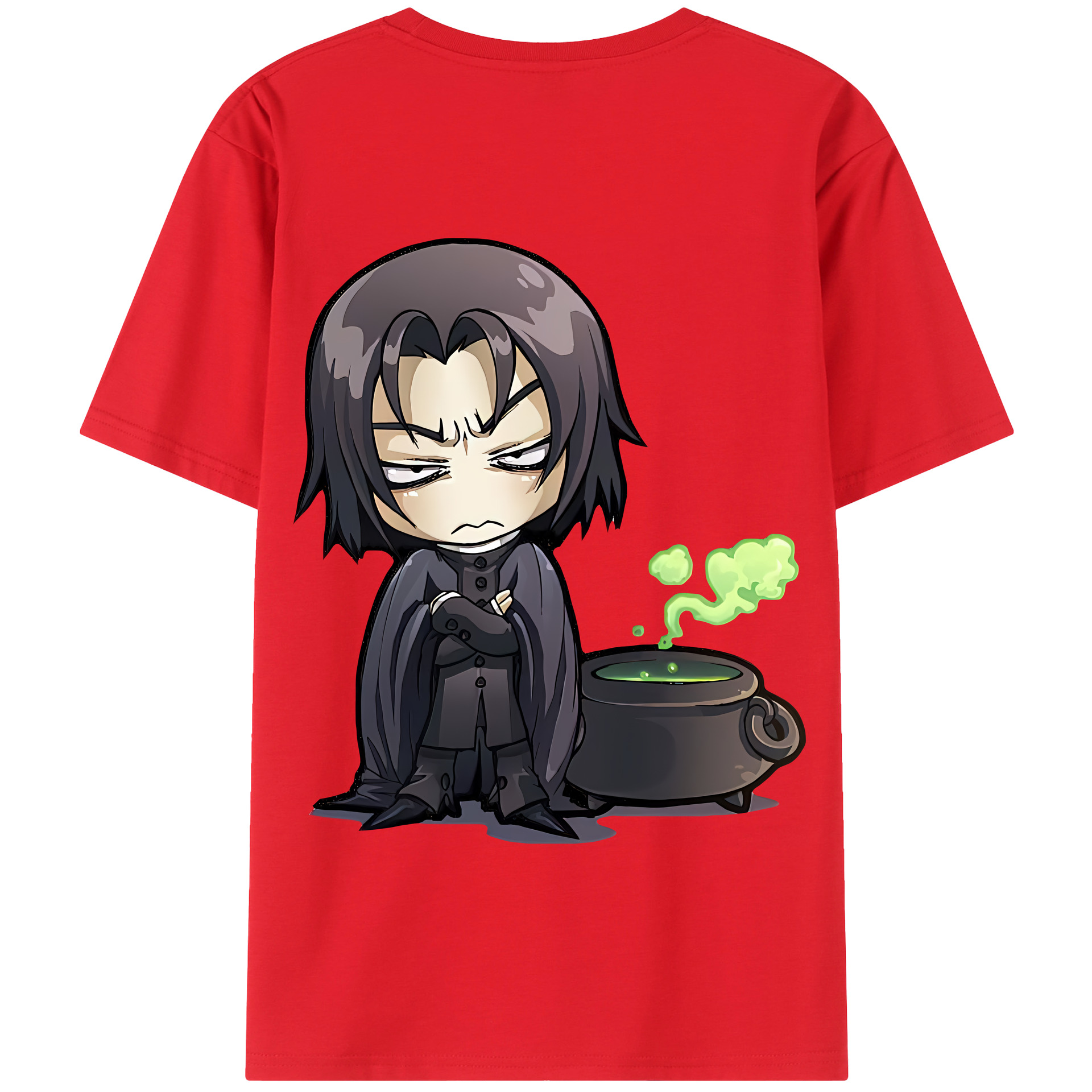 （画像用） Harry Potter ハリー・ポッターシリーズ 綿100％半袖Tシャツ（背面プリント）