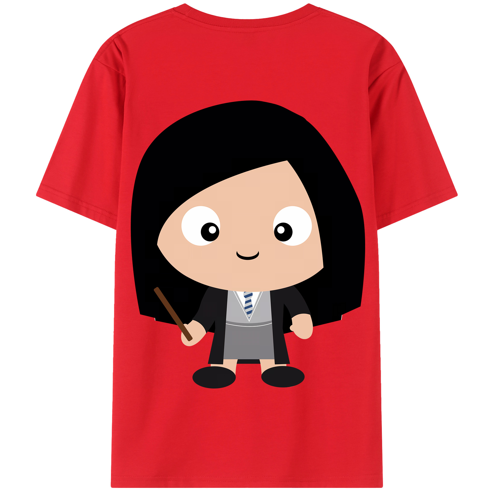 （画像用） Harry Potter ハリー・ポッターシリーズ 綿100％半袖Tシャツ（背面プリント）