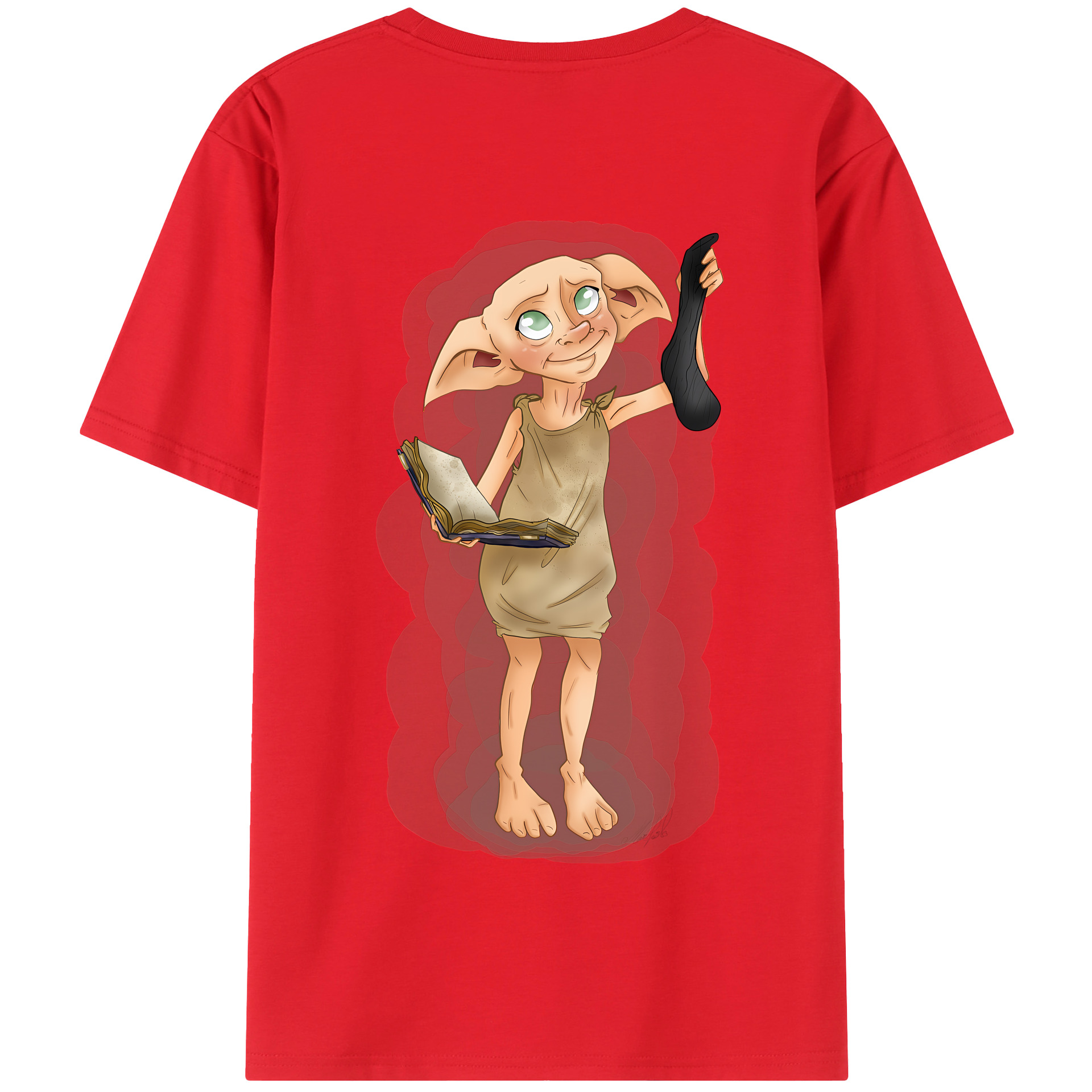 （画像用） Harry Potter ハリー・ポッターシリーズ 綿100％半袖Tシャツ（背面プリント）