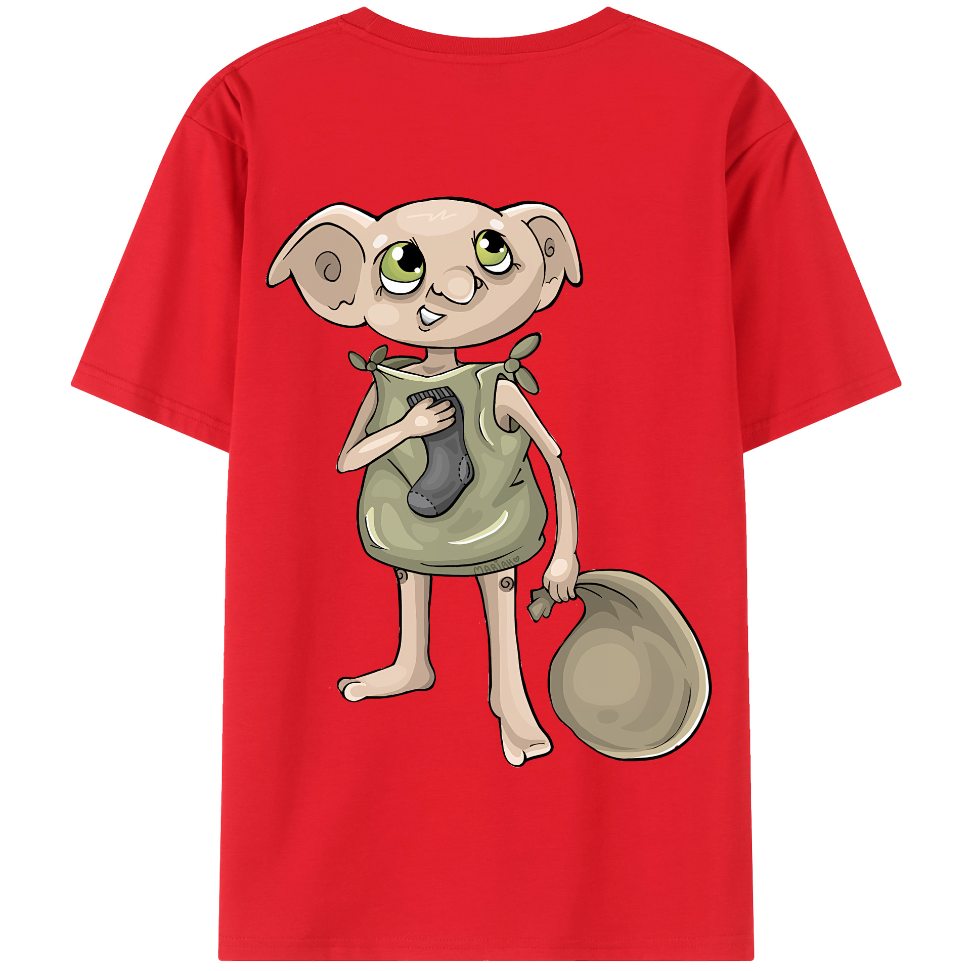 （画像用） Harry Potter ハリー・ポッターシリーズ 綿100％半袖Tシャツ（背面プリント）