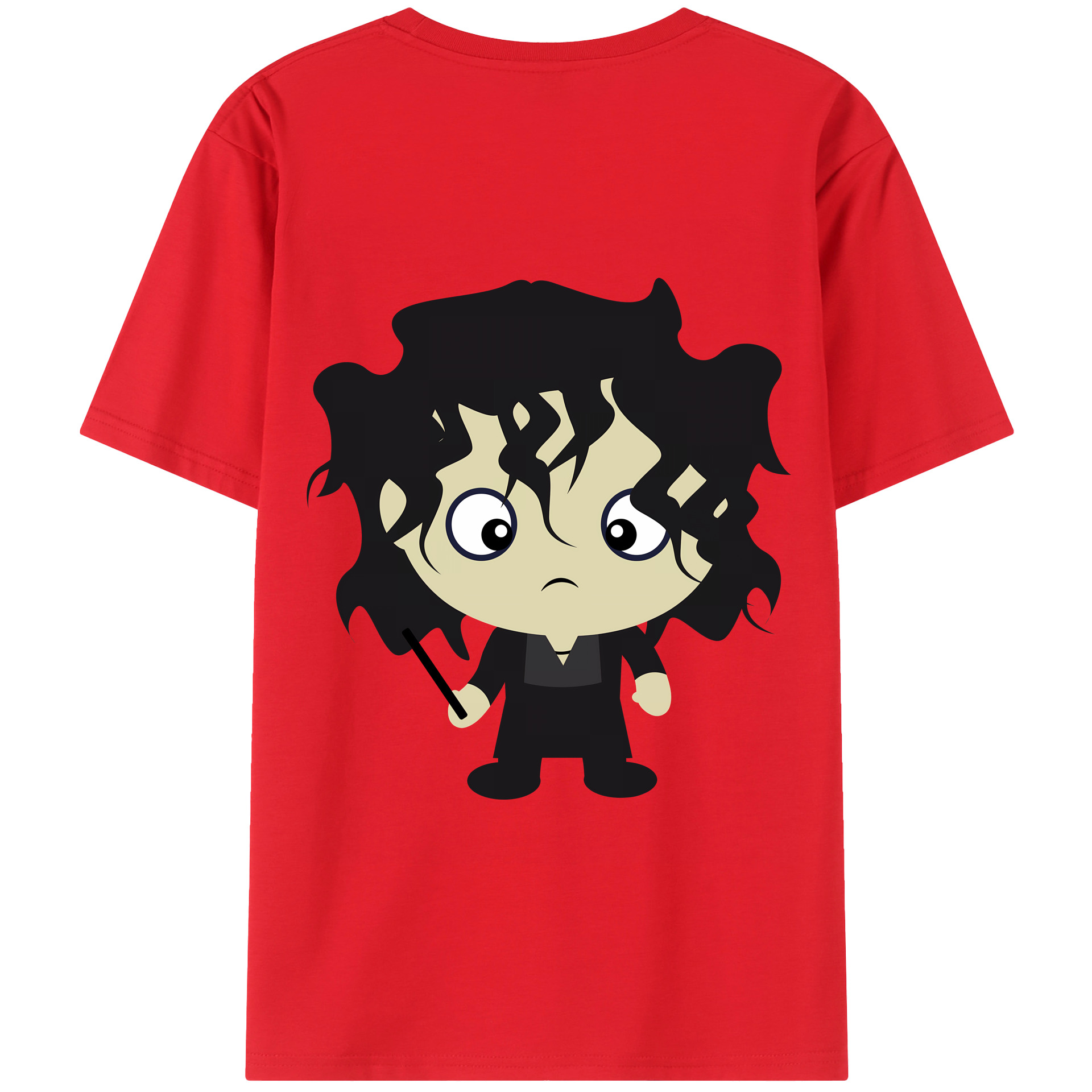 （画像用） Harry Potter ハリー・ポッターシリーズ 綿100％半袖Tシャツ（背面プリント）