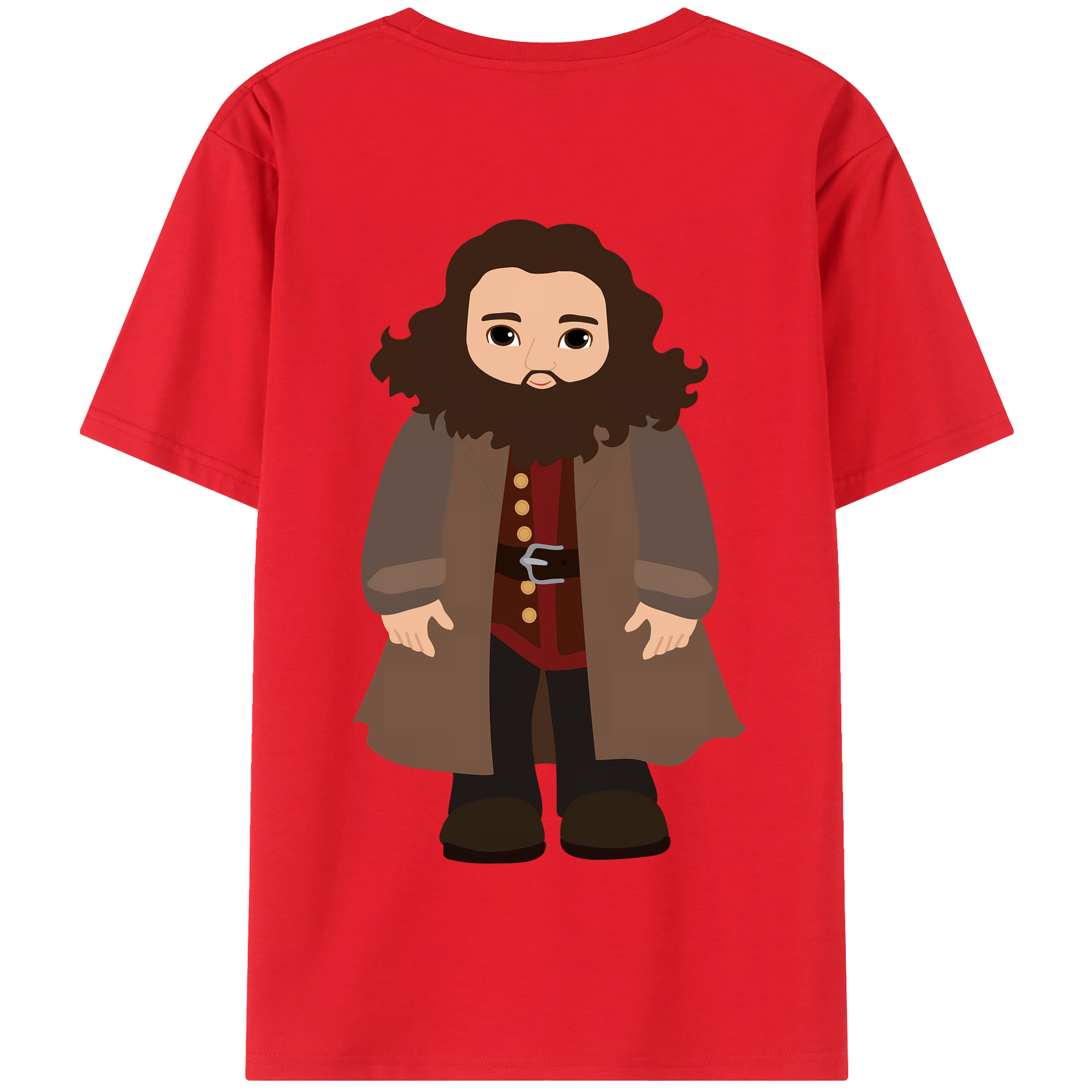 （画像用） Harry Potter ハリー・ポッターシリーズ 綿100％半袖Tシャツ（背面プリント）