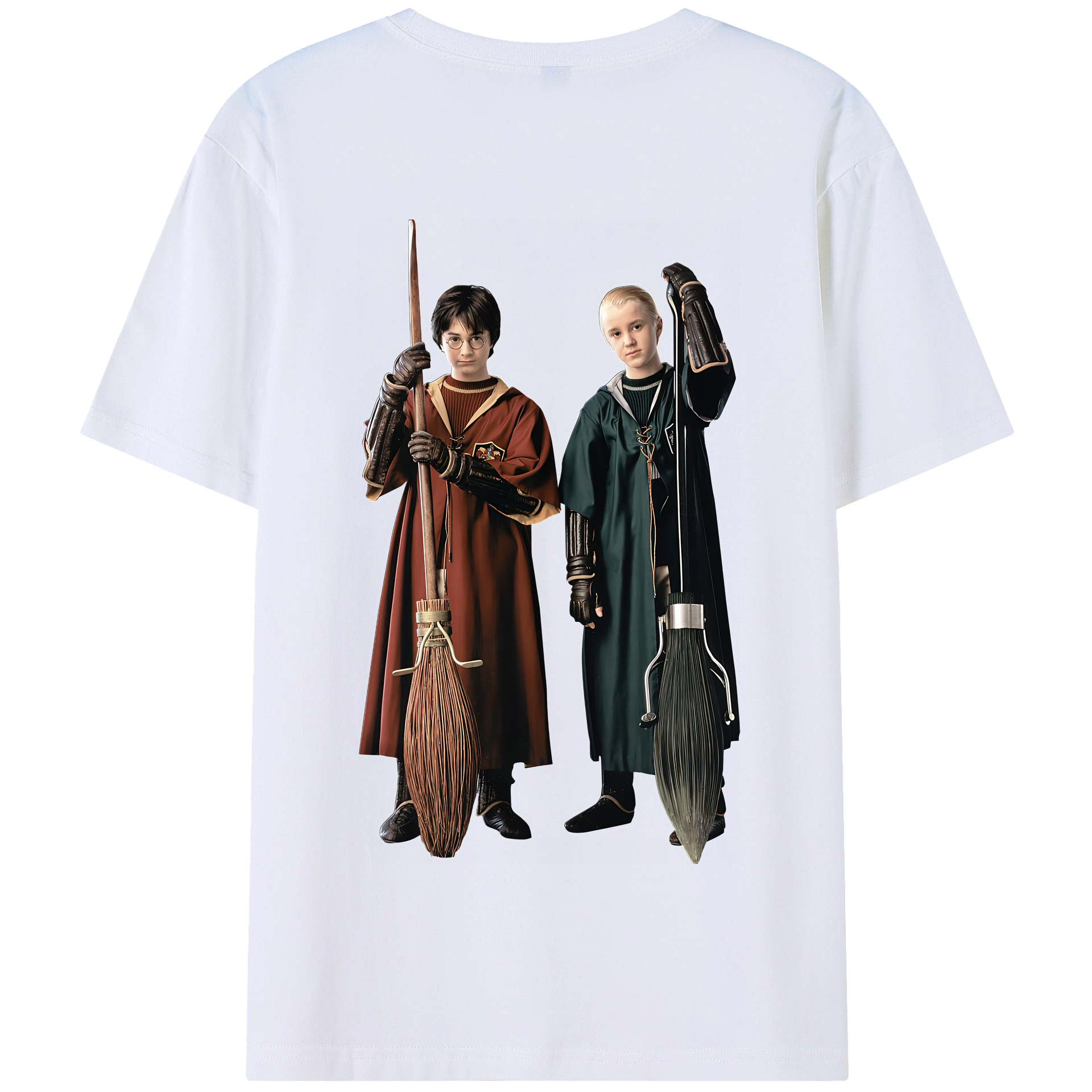（画像用） Harry Potter ハリー・ポッターシリーズ 綿100％半袖Tシャツ（背面プリント）