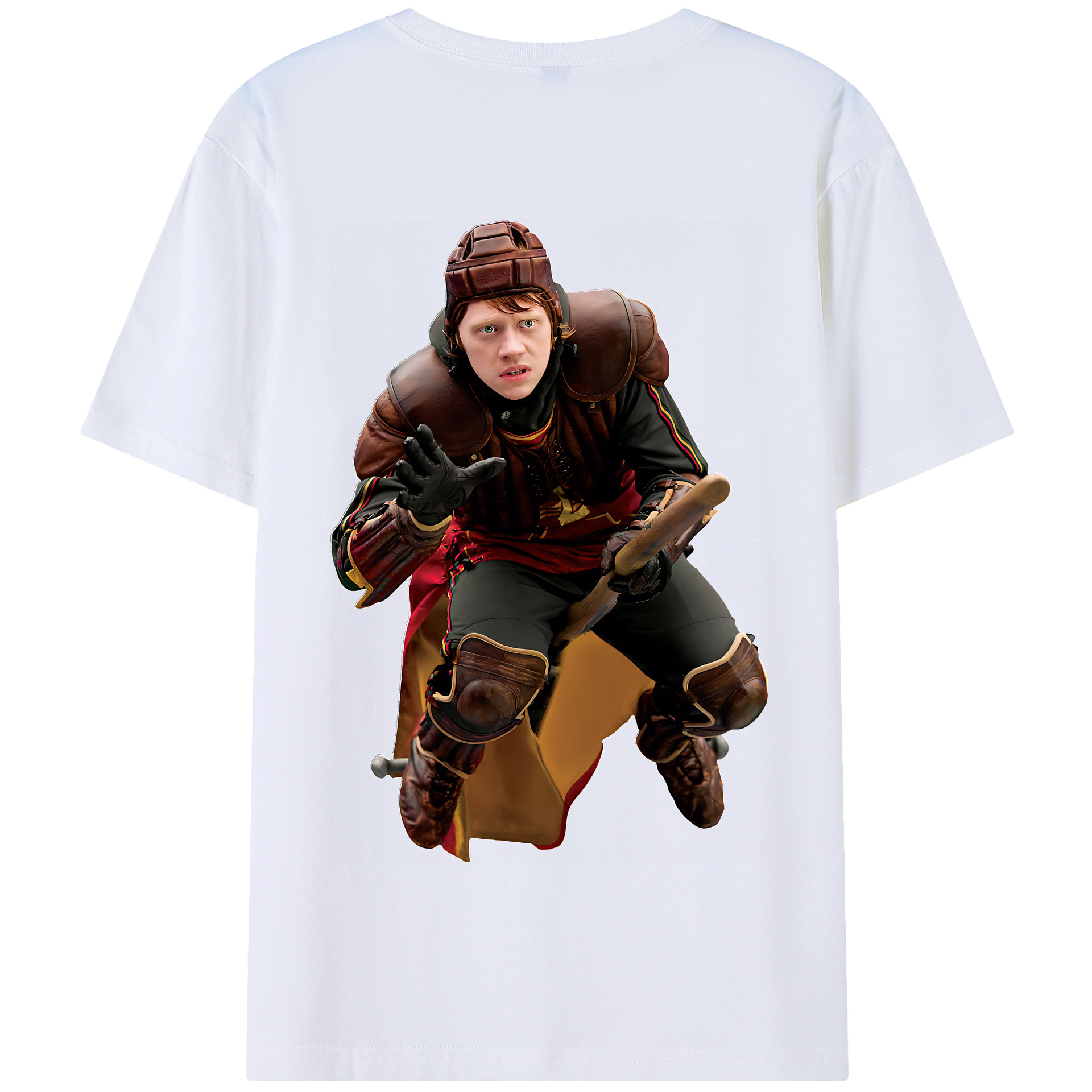 （画像用） Harry Potter ハリー・ポッターシリーズ 綿100％半袖Tシャツ（背面プリント）