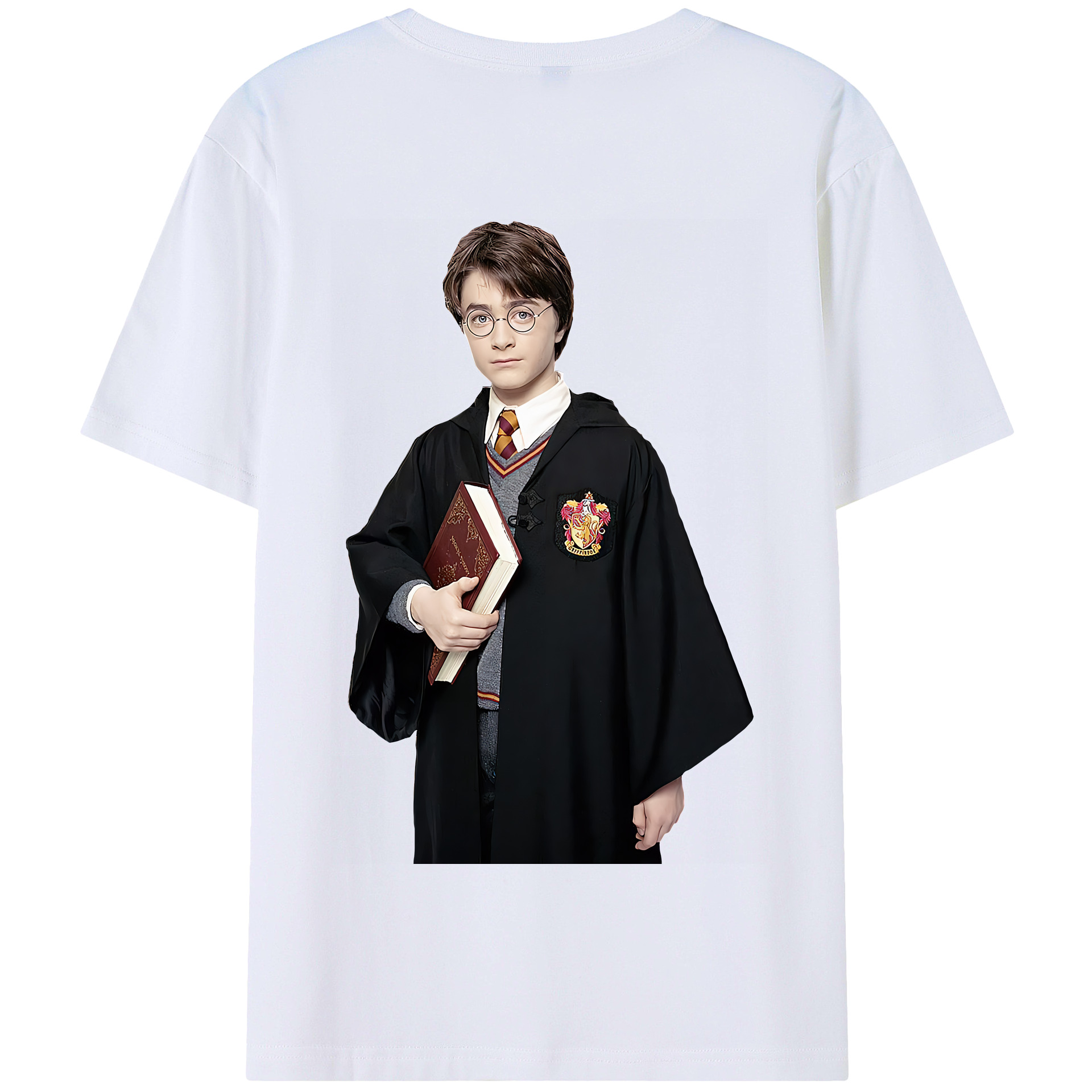 （画像用） Harry Potter ハリー・ポッターシリーズ 綿100％半袖Tシャツ（背面プリント）