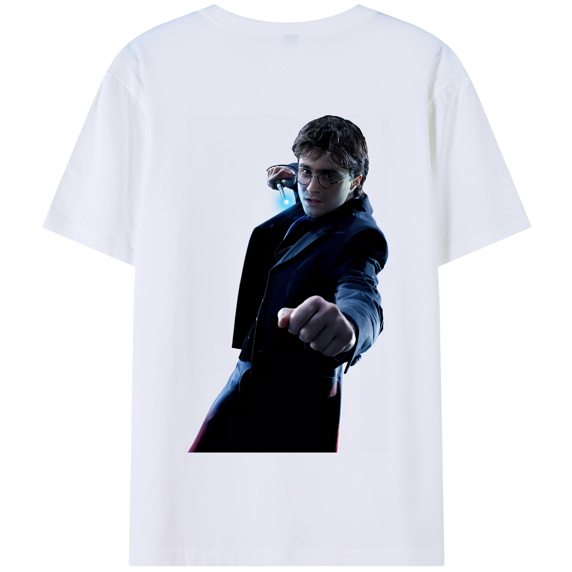 （画像用） Harry Potter ハリー・ポッターシリーズ 綿100％半袖Tシャツ（背面プリント）
