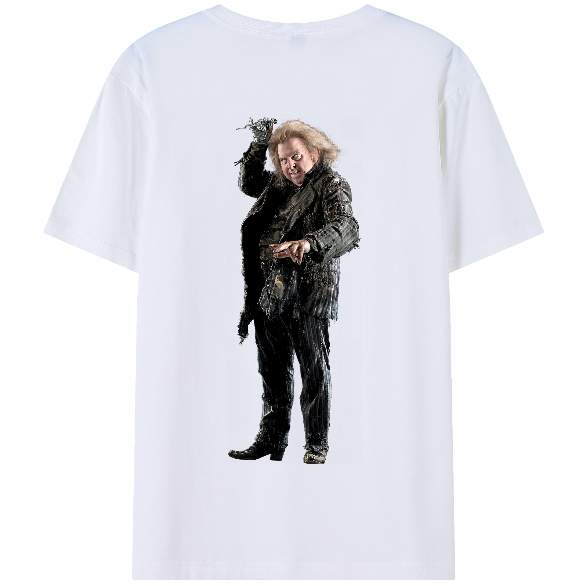 （画像用） Harry Potter ハリー・ポッターシリーズ 綿100％半袖Tシャツ（背面プリント）