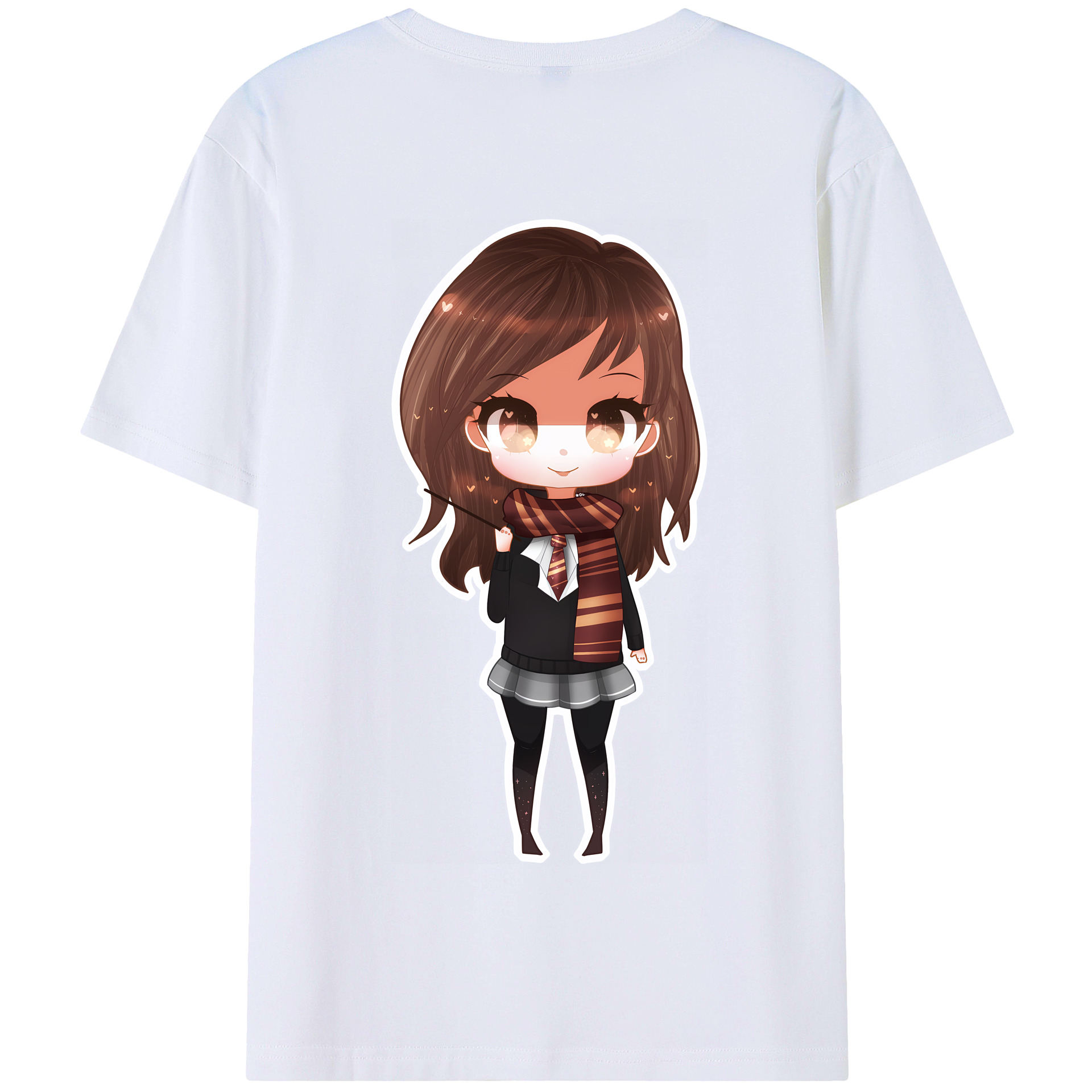 （画像用） Harry Potter ハリー・ポッターシリーズ 綿100％半袖Tシャツ（背面プリント）