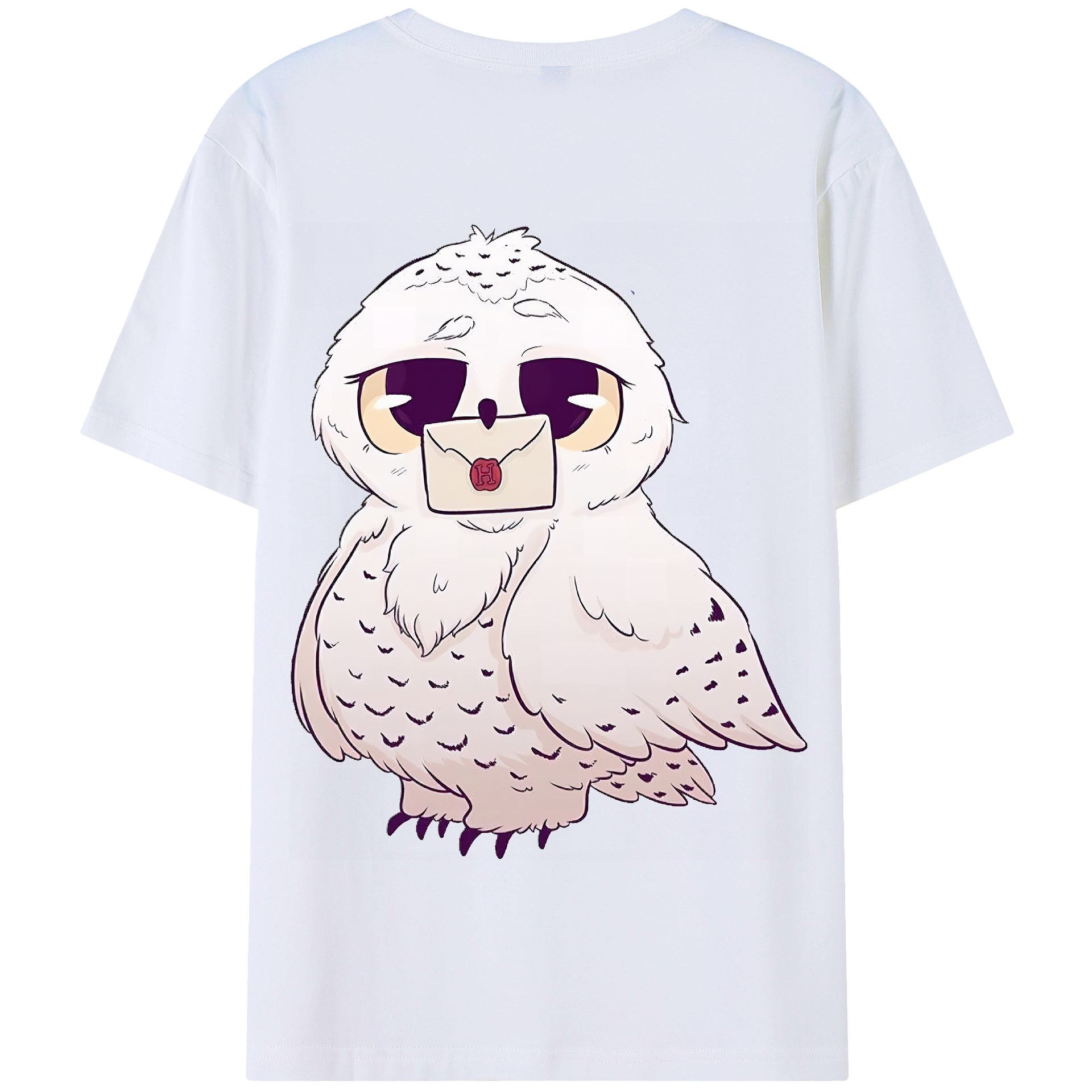 （画像用） Harry Potter ハリー・ポッターシリーズ 綿100％半袖Tシャツ（背面プリント）