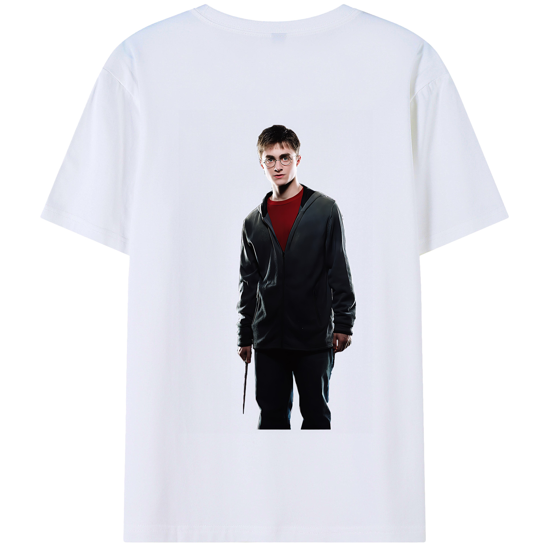（画像用） Harry Potter ハリー・ポッターシリーズ 綿100％半袖Tシャツ（背面プリント）