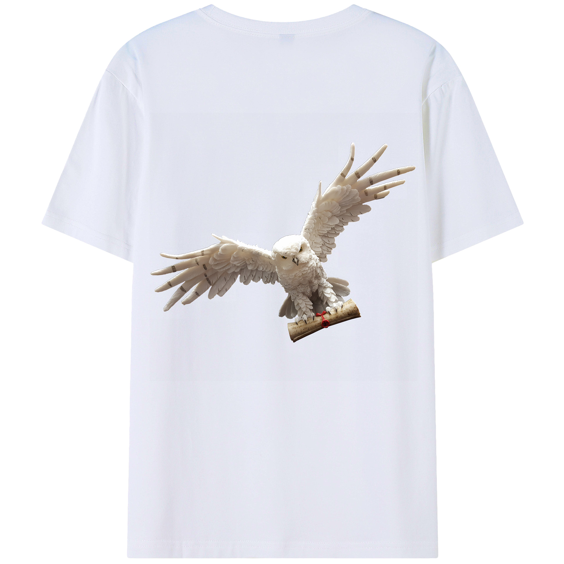 （画像用） Harry Potter ハリー・ポッターシリーズ 綿100％半袖Tシャツ（背面プリント）