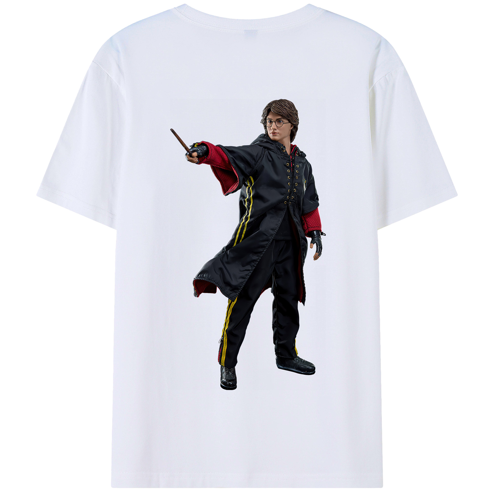 （画像用） Harry Potter ハリー・ポッターシリーズ 綿100％半袖Tシャツ（背面プリント）