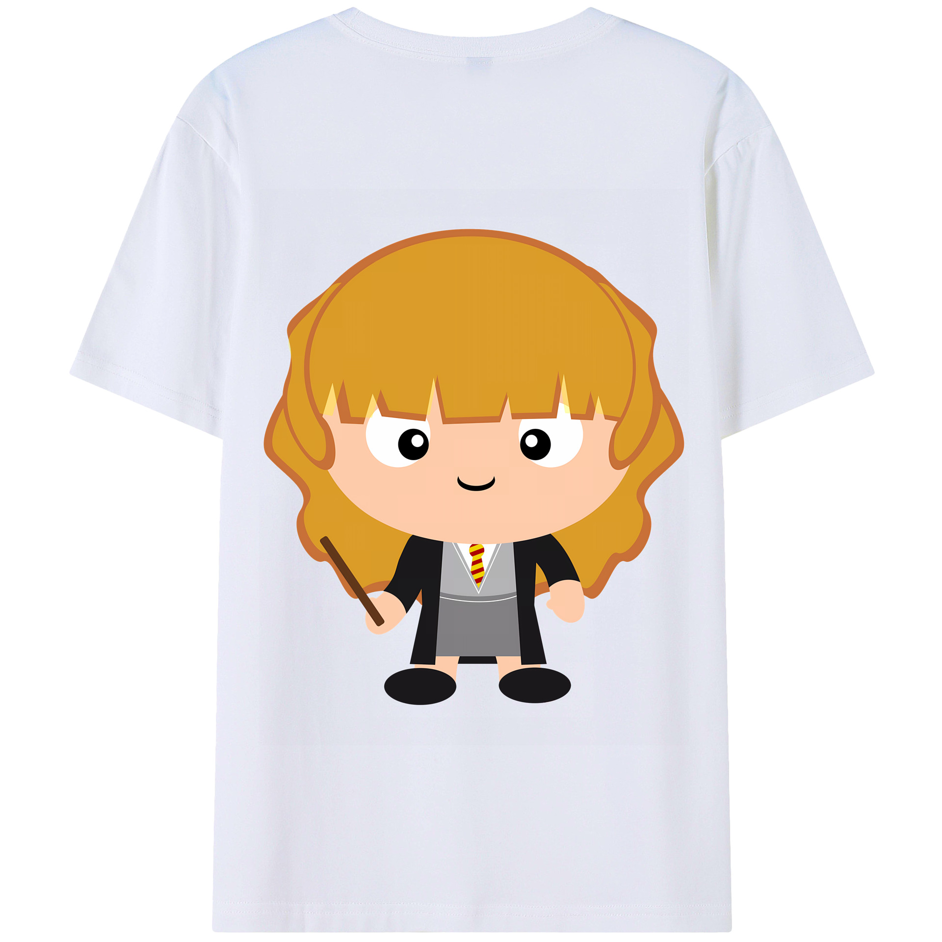 （画像用） Harry Potter ハリー・ポッターシリーズ 綿100％半袖Tシャツ（背面プリント）