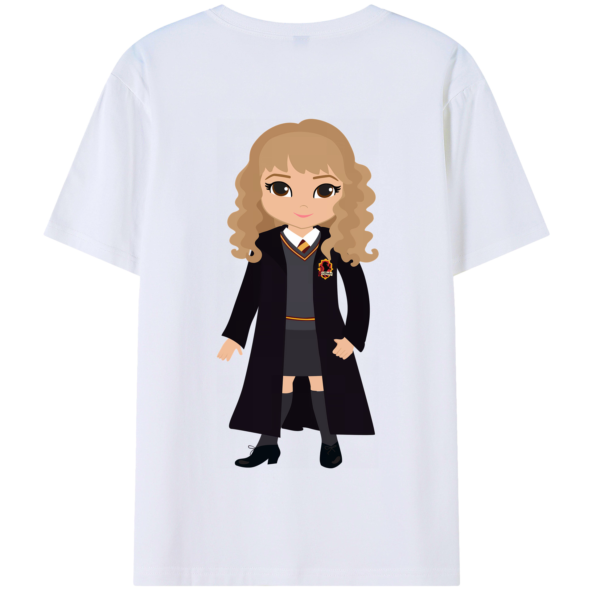 （画像用） Harry Potter ハリー・ポッターシリーズ 綿100％半袖Tシャツ（背面プリント）