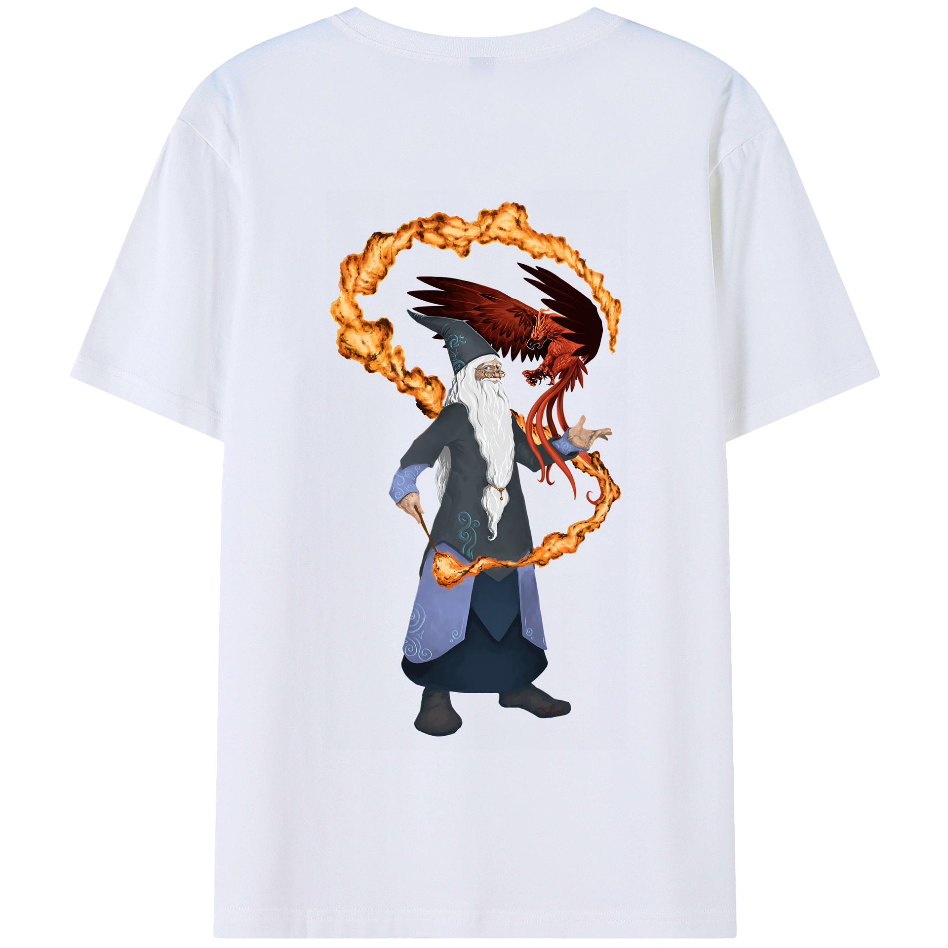 （画像用） Harry Potter ハリー・ポッターシリーズ 綿100％半袖Tシャツ（背面プリント）