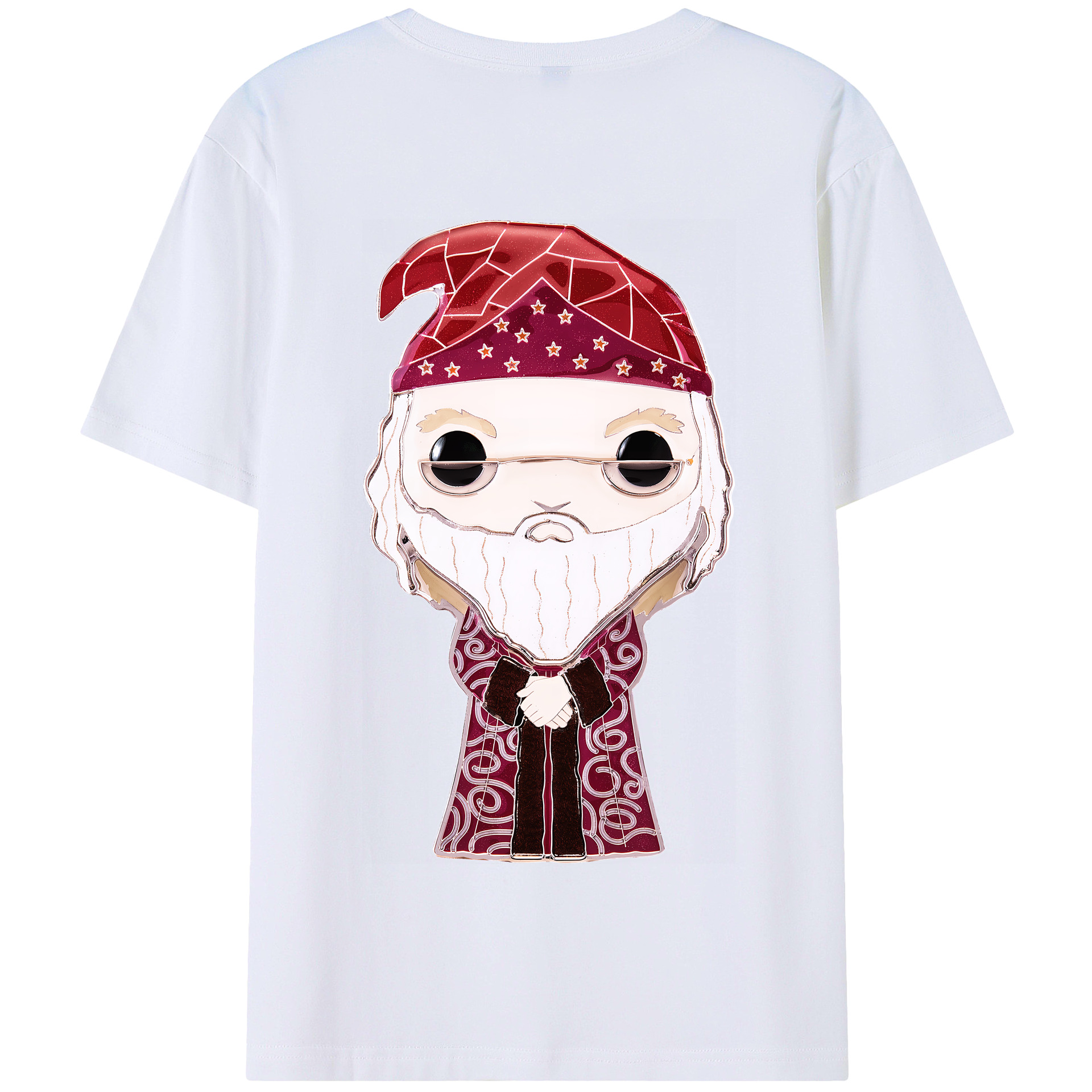 （画像用） Harry Potter ハリー・ポッターシリーズ 綿100％半袖Tシャツ（背面プリント）