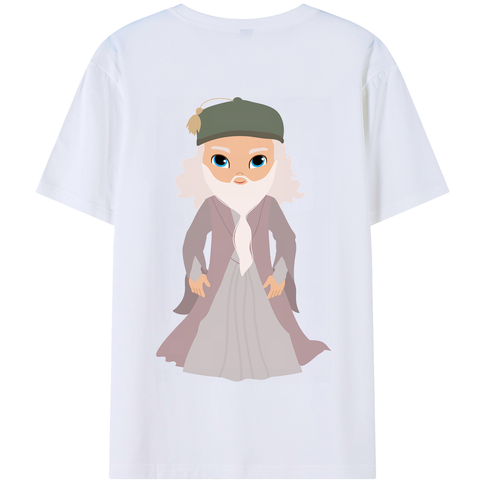 （画像用） Harry Potter ハリー・ポッターシリーズ 綿100％半袖Tシャツ（背面プリント）