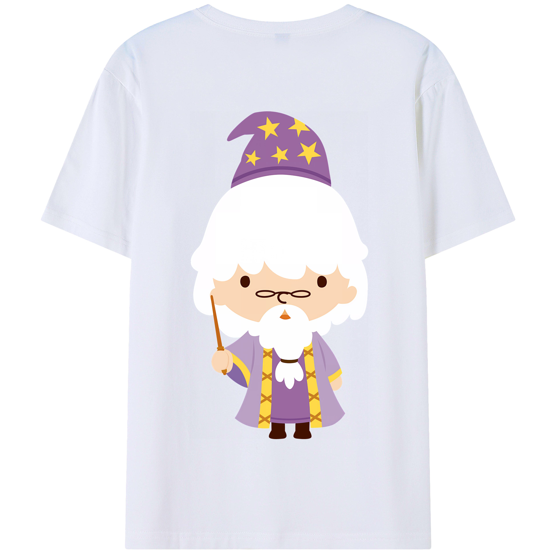（画像用） Harry Potter ハリー・ポッターシリーズ 綿100％半袖Tシャツ（背面プリント）