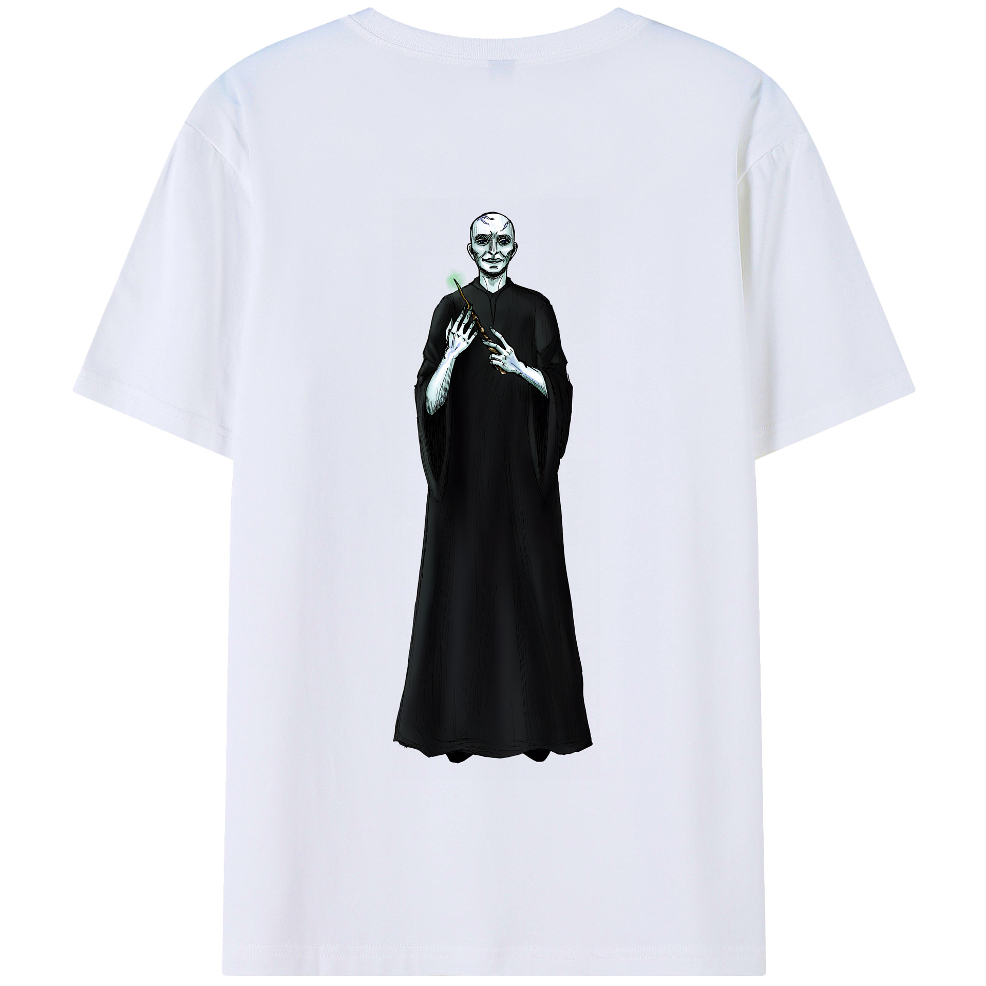 （画像用） Harry Potter ハリー・ポッターシリーズ 綿100％半袖Tシャツ（背面プリント）