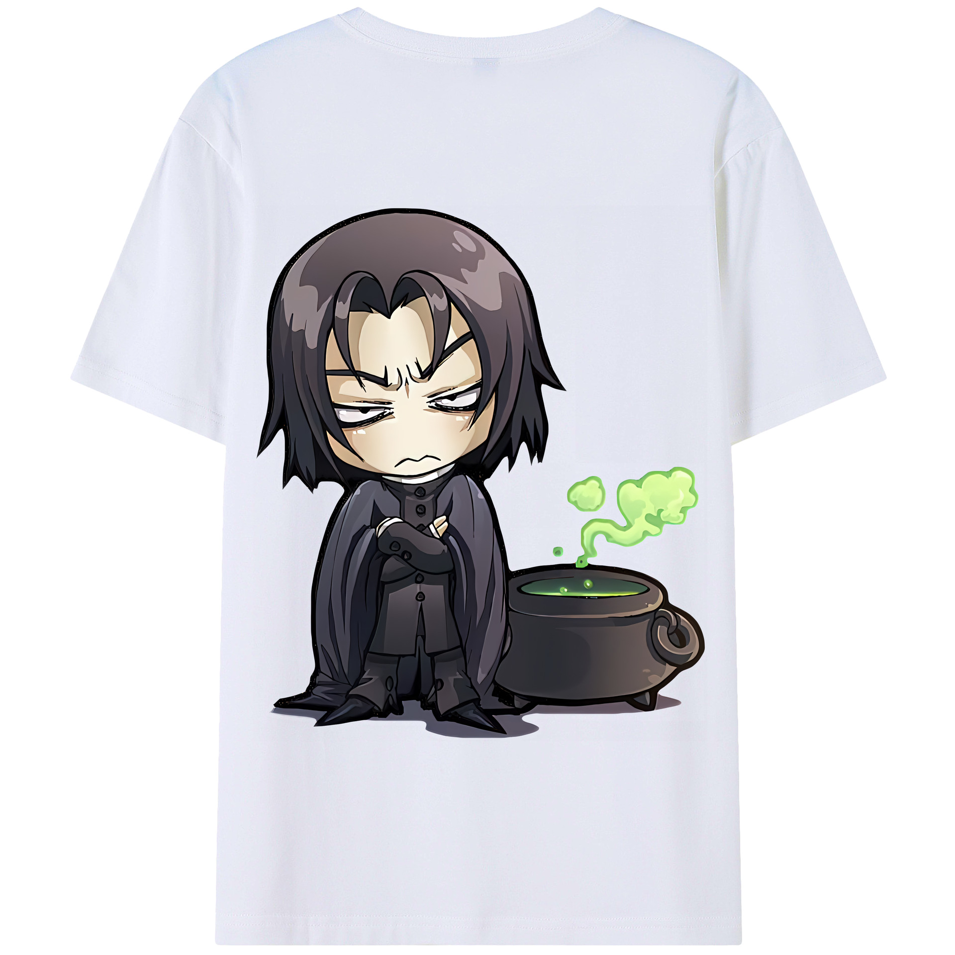（画像用） Harry Potter ハリー・ポッターシリーズ 綿100％半袖Tシャツ（背面プリント）