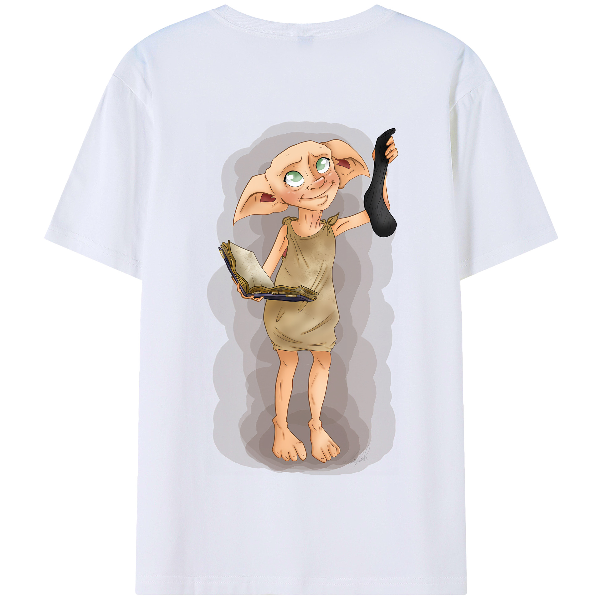 （画像用） Harry Potter ハリー・ポッターシリーズ 綿100％半袖Tシャツ（背面プリント）