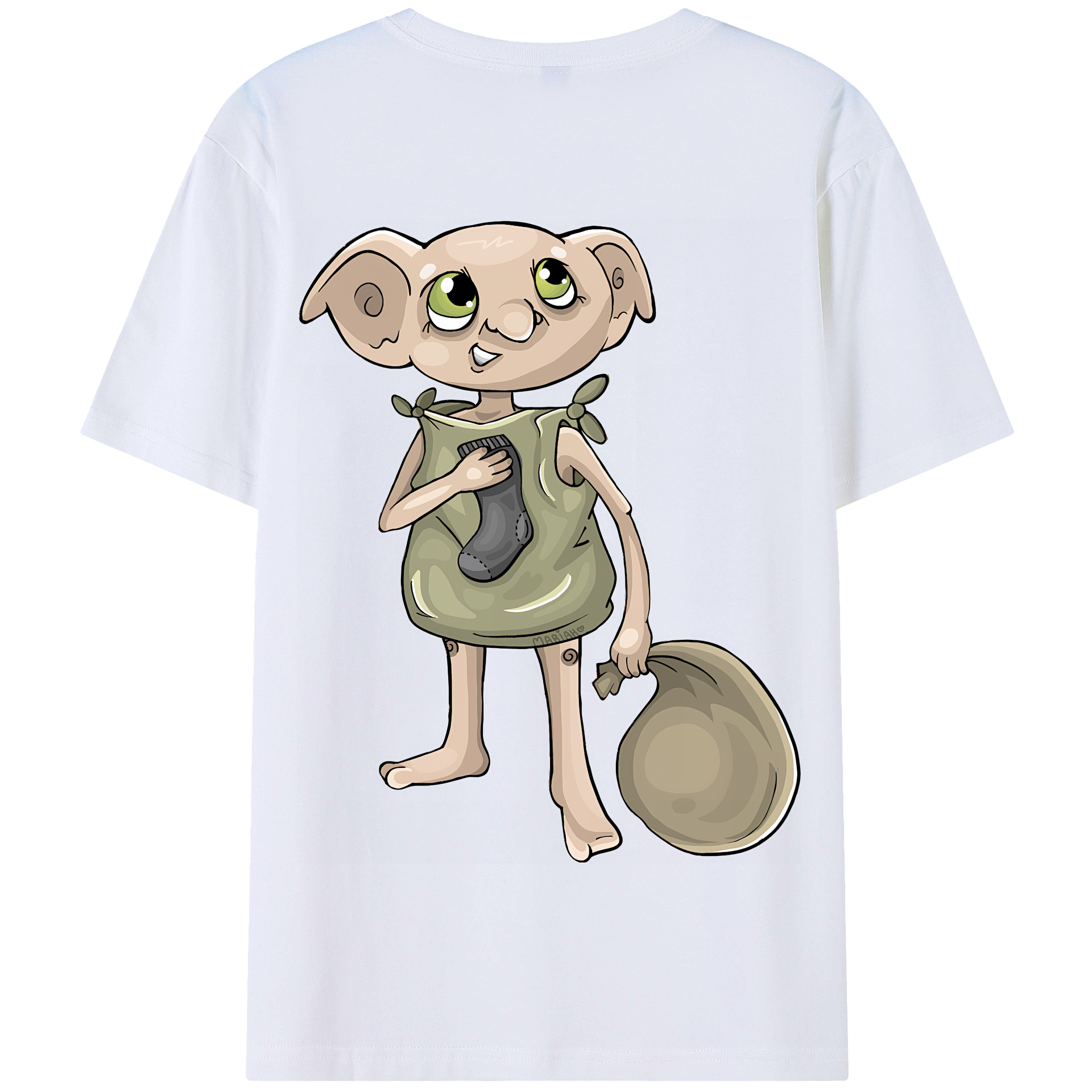 （画像用） Harry Potter ハリー・ポッターシリーズ 綿100％半袖Tシャツ（背面プリント）