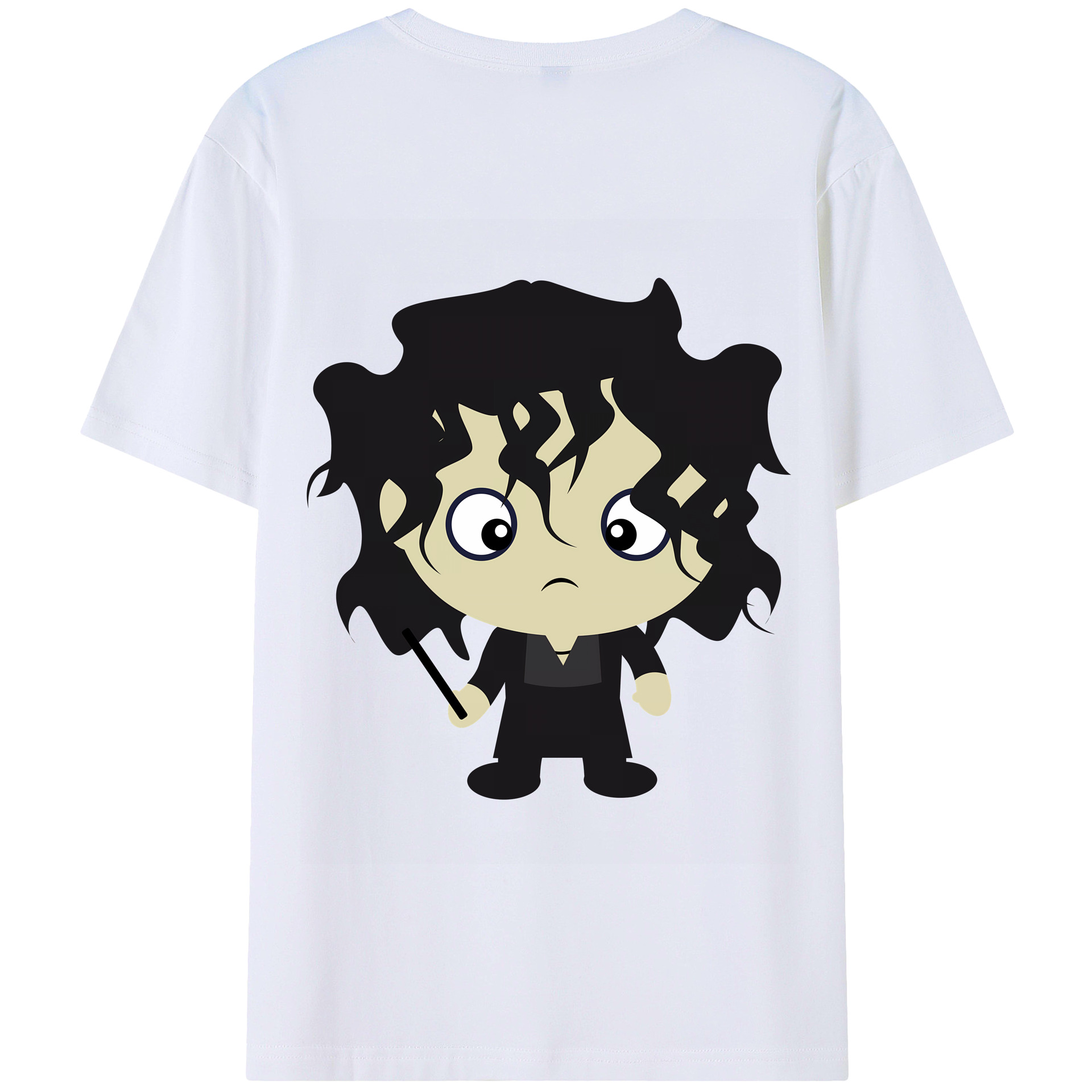 （画像用） Harry Potter ハリー・ポッターシリーズ 綿100％半袖Tシャツ（背面プリント）