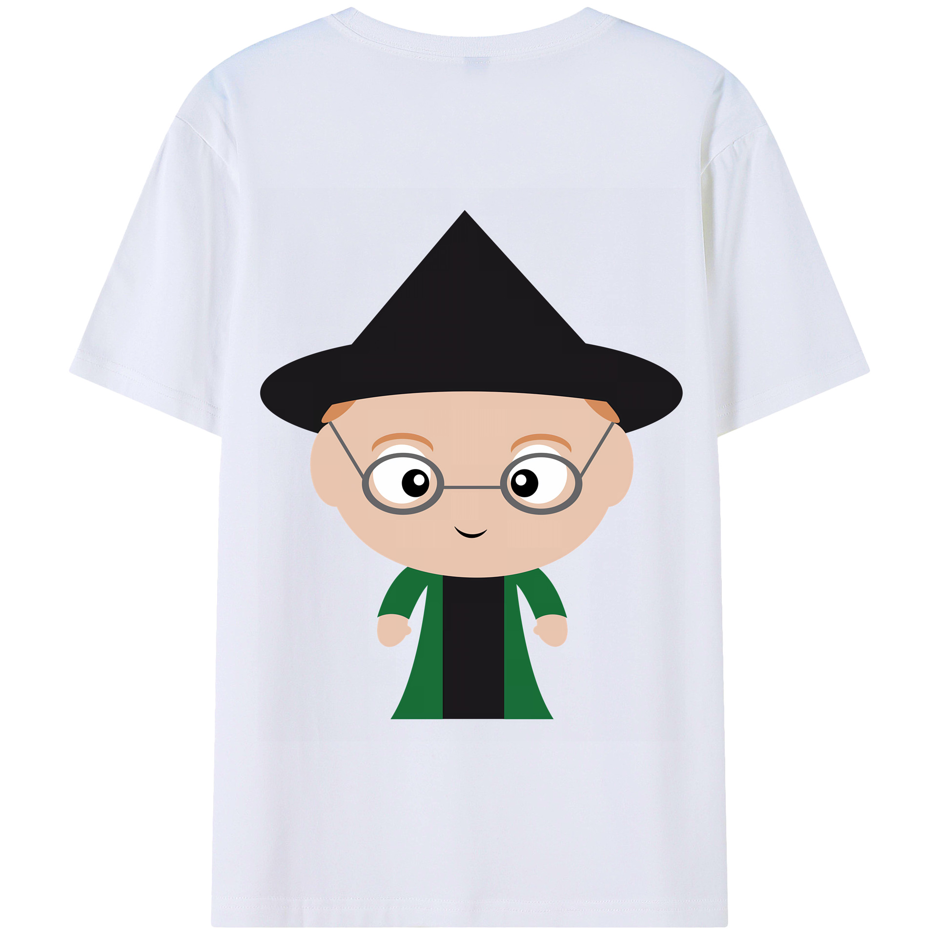 （画像用） Harry Potter ハリー・ポッターシリーズ 綿100％半袖Tシャツ（背面プリント）