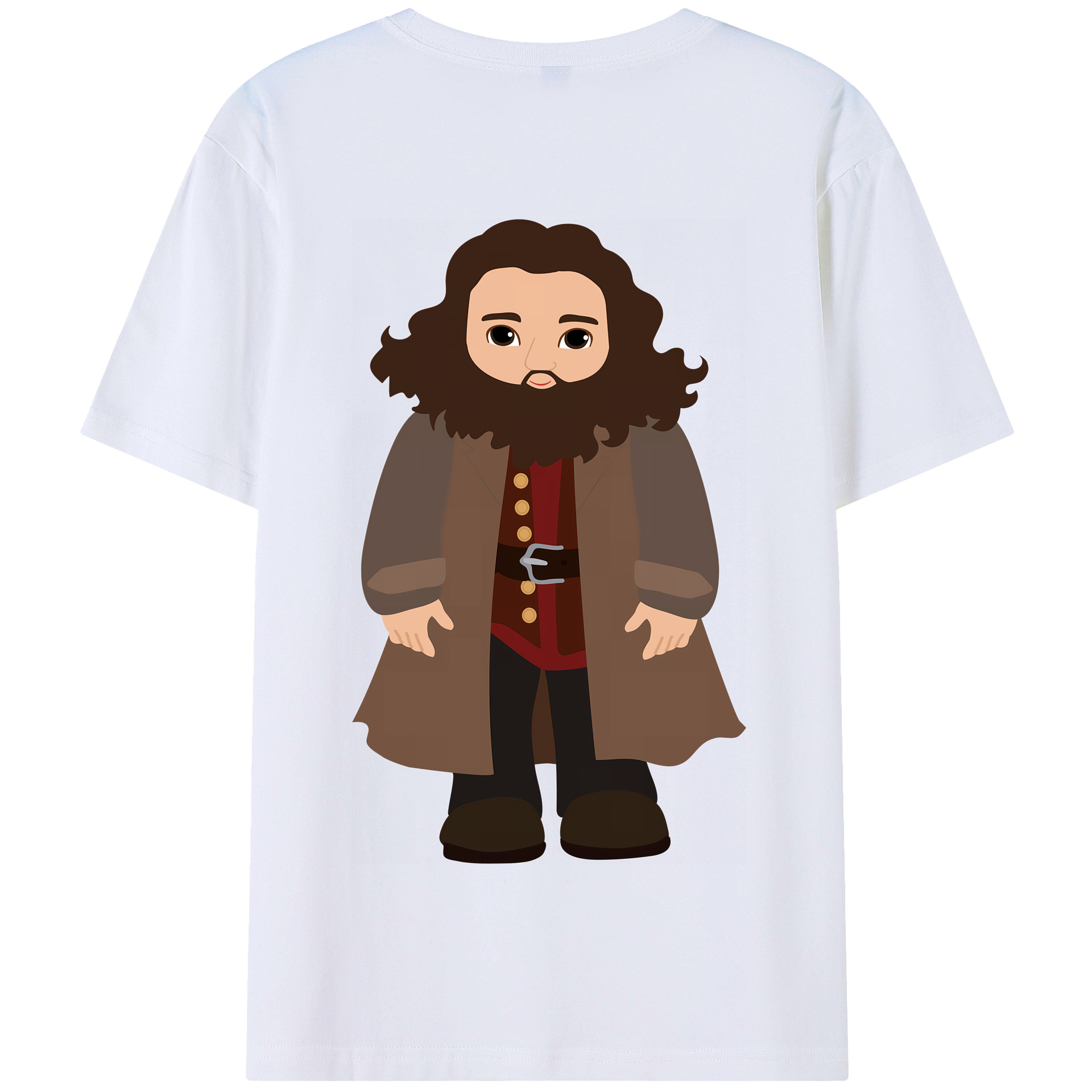 （画像用） Harry Potter ハリー・ポッターシリーズ 綿100％半袖Tシャツ（背面プリント）