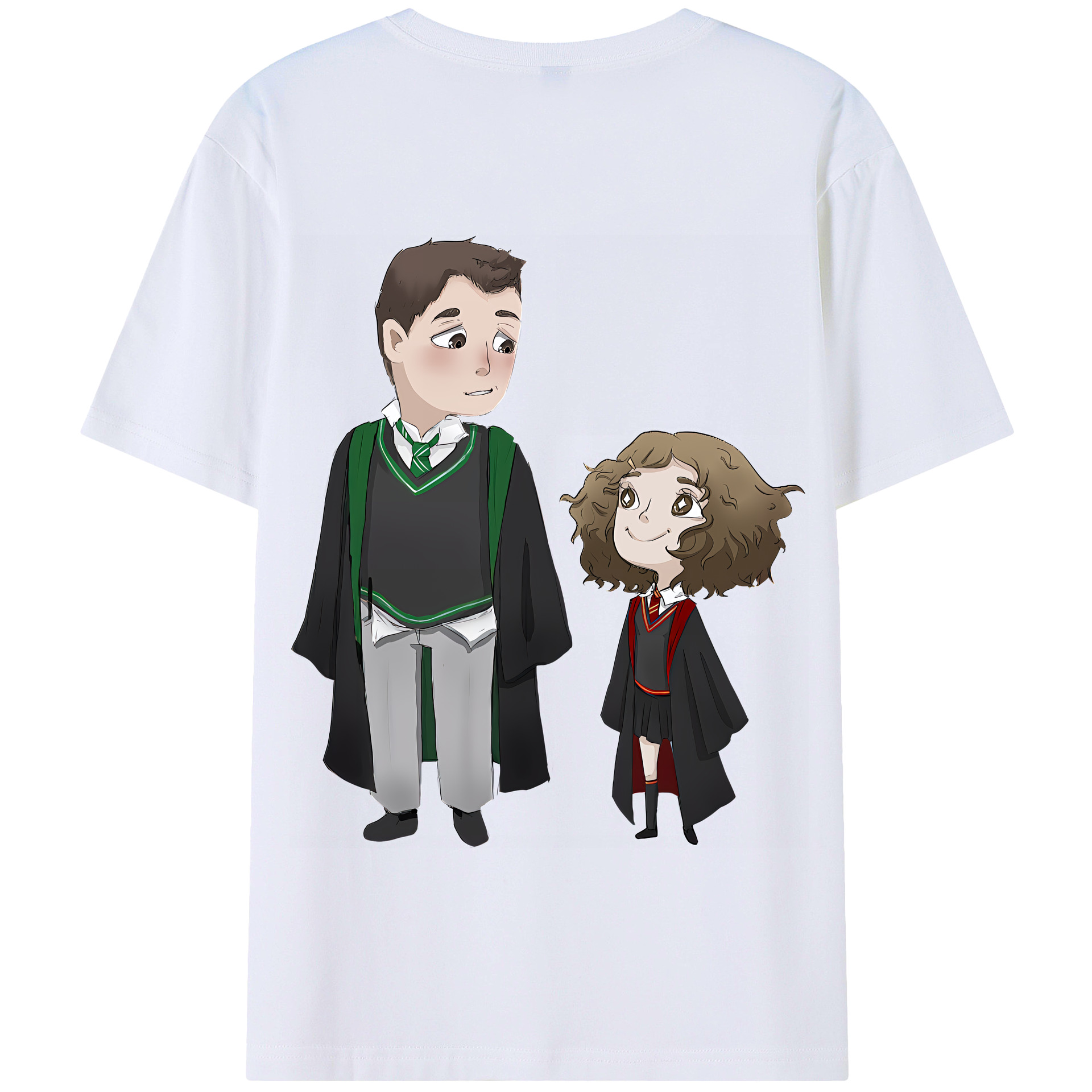 （画像用） Harry Potter ハリー・ポッターシリーズ 綿100％半袖Tシャツ（背面プリント）