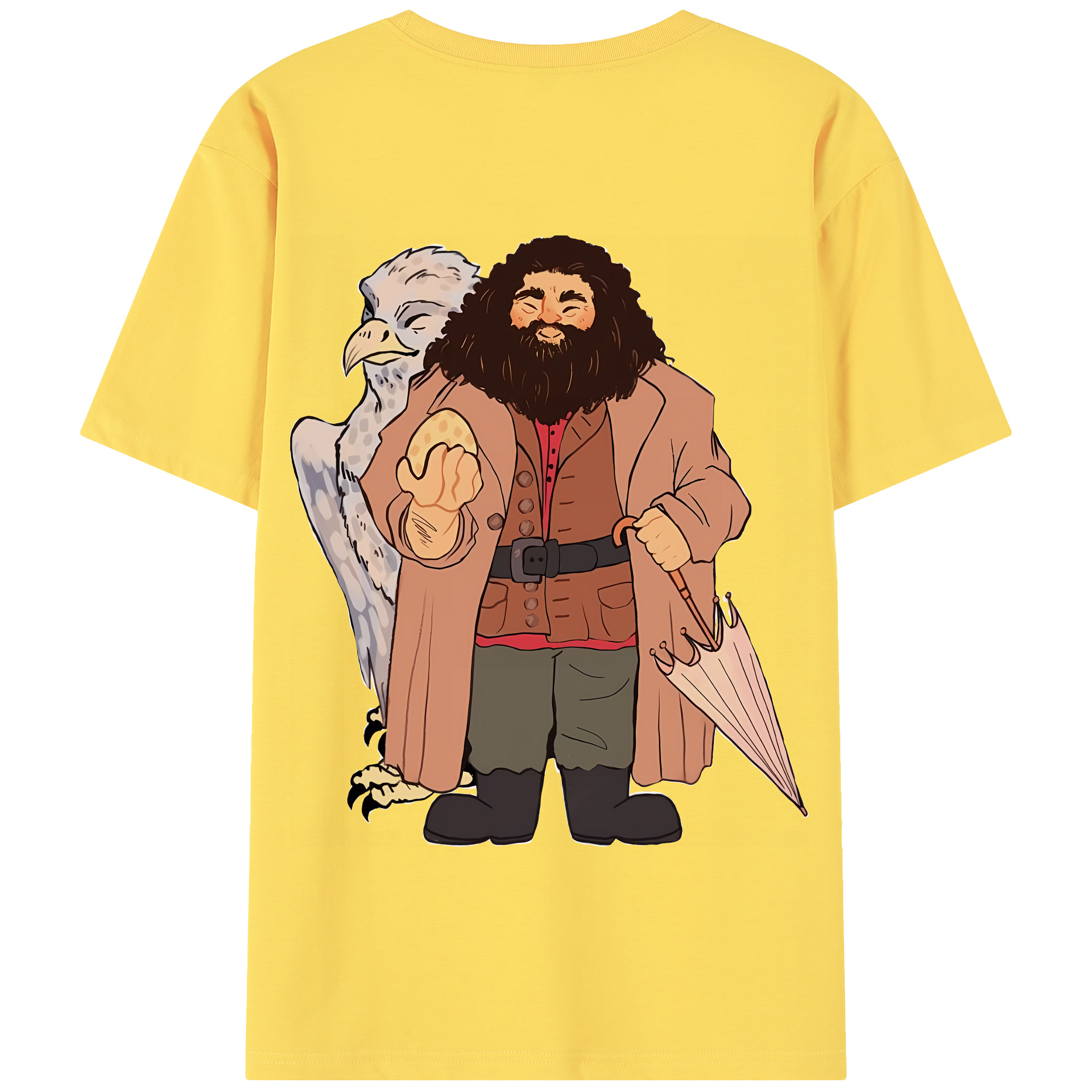 （画像用） Harry Potter ハリー・ポッターシリーズ 綿100％半袖Tシャツ（背面プリント）