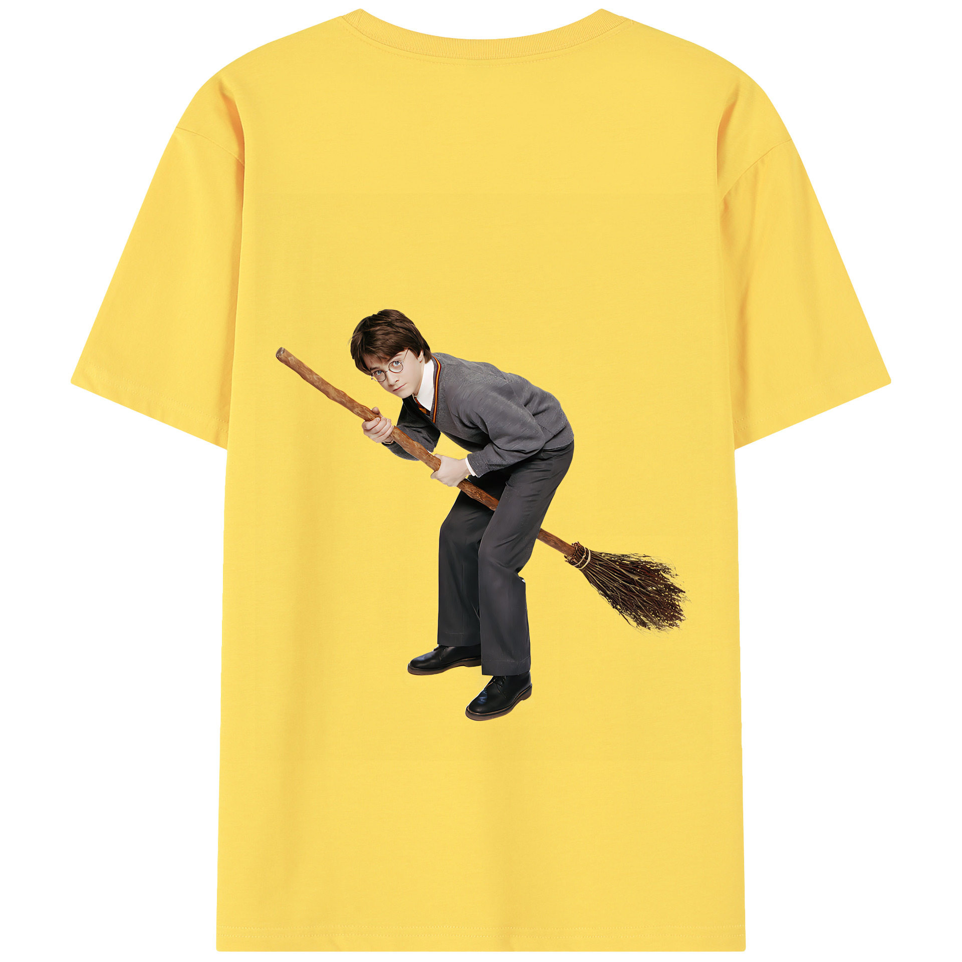 （画像用） Harry Potter ハリー・ポッターシリーズ 綿100％半袖Tシャツ（背面プリント）