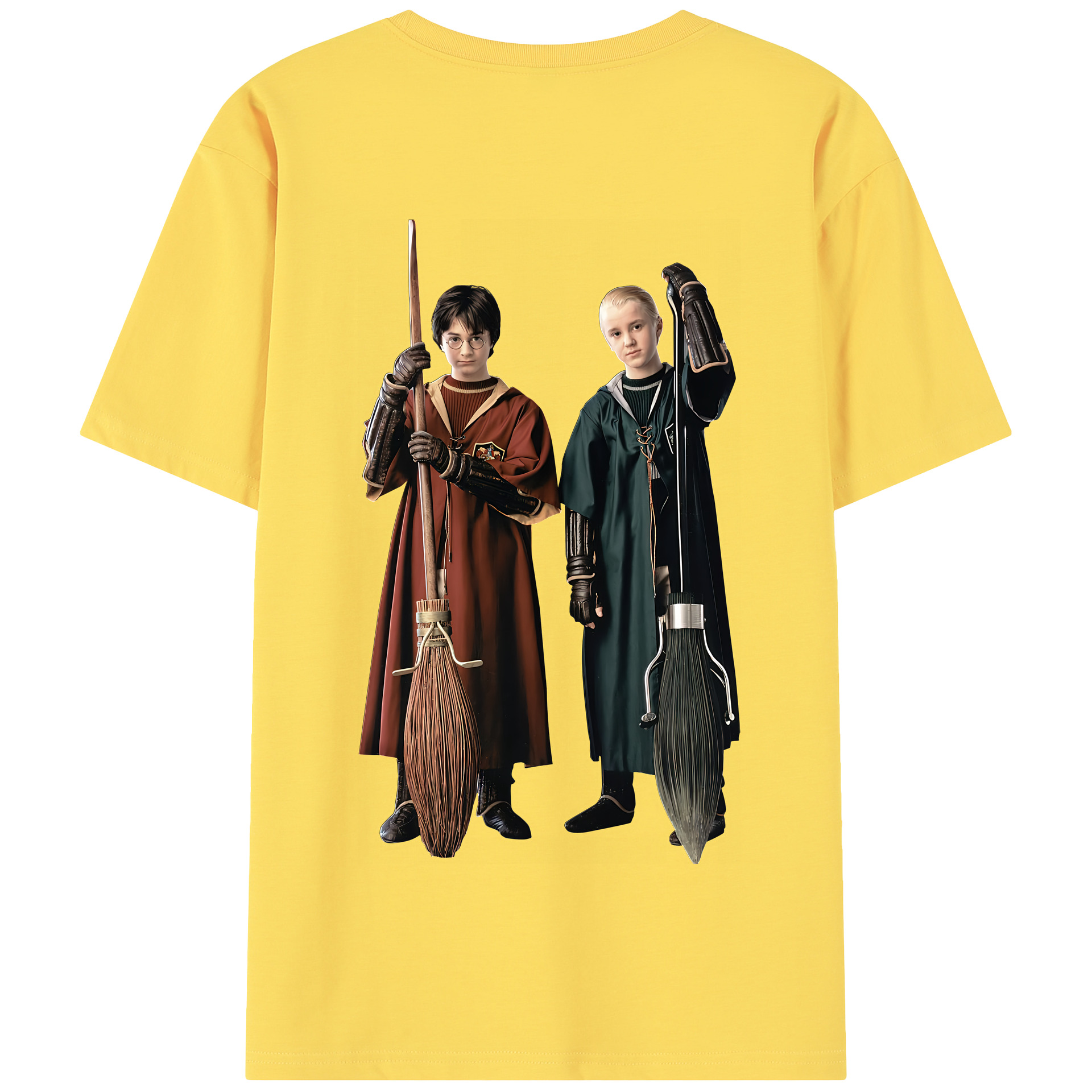 （画像用） Harry Potter ハリー・ポッターシリーズ 綿100％半袖Tシャツ（背面プリント）