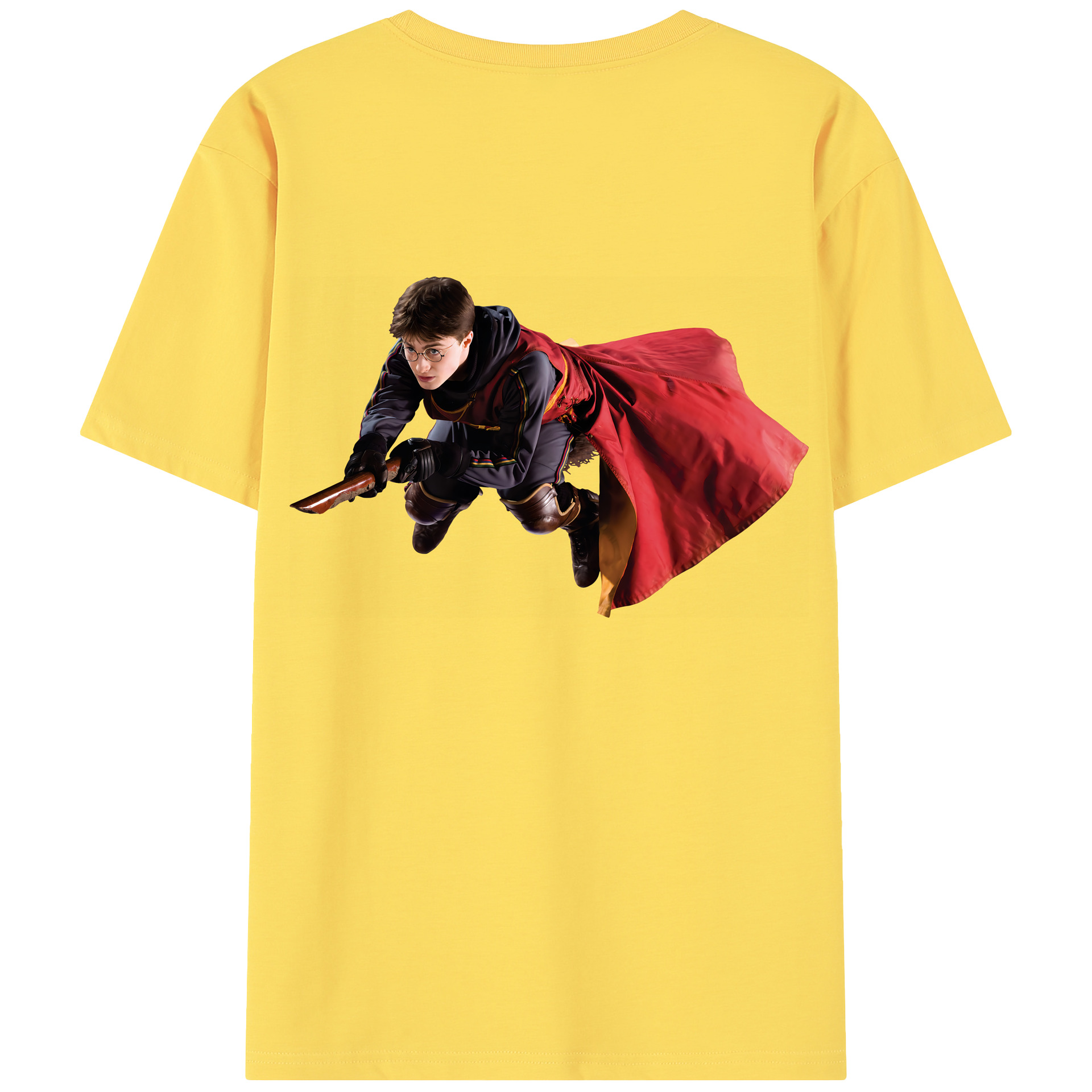 （画像用） Harry Potter ハリー・ポッターシリーズ 綿100％半袖Tシャツ（背面プリント）