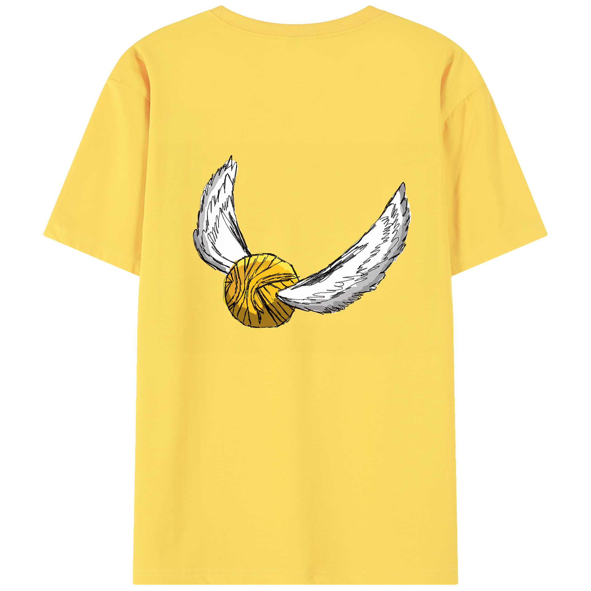 （画像用） Harry Potter ハリー・ポッターシリーズ 綿100％半袖Tシャツ（背面プリント）